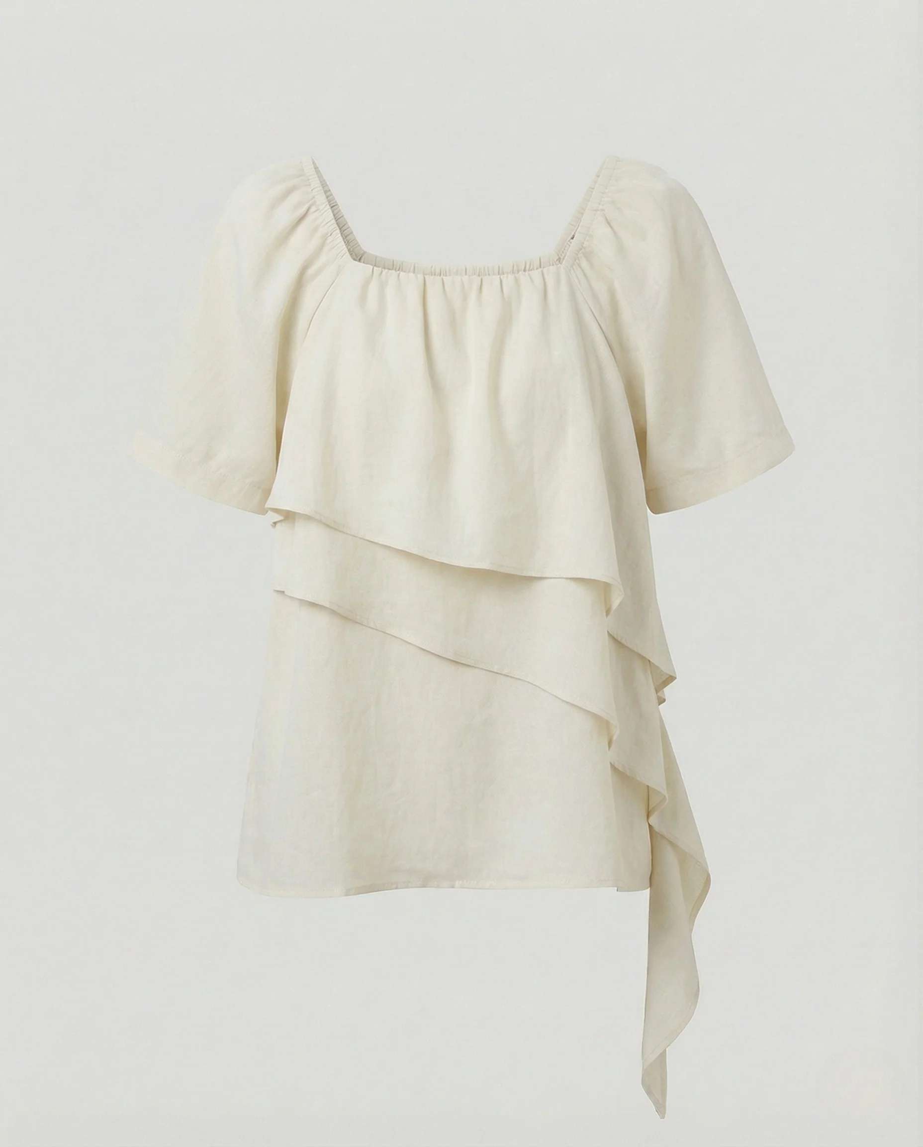 Damen Lagenbluse mit Quadratischem Ausschnitt - Image 6