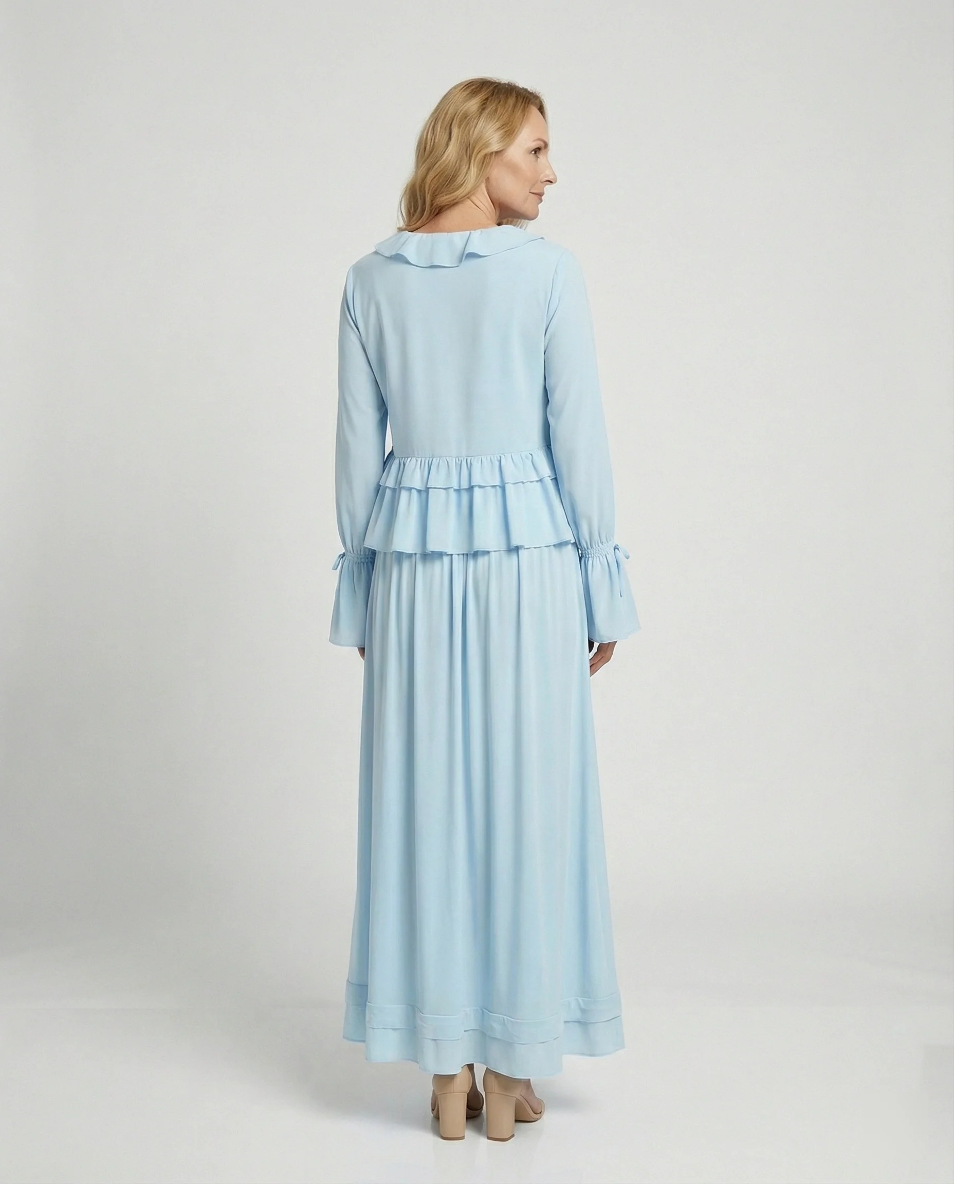 Boho Maxikleid Sommer Damen Set - Image 2