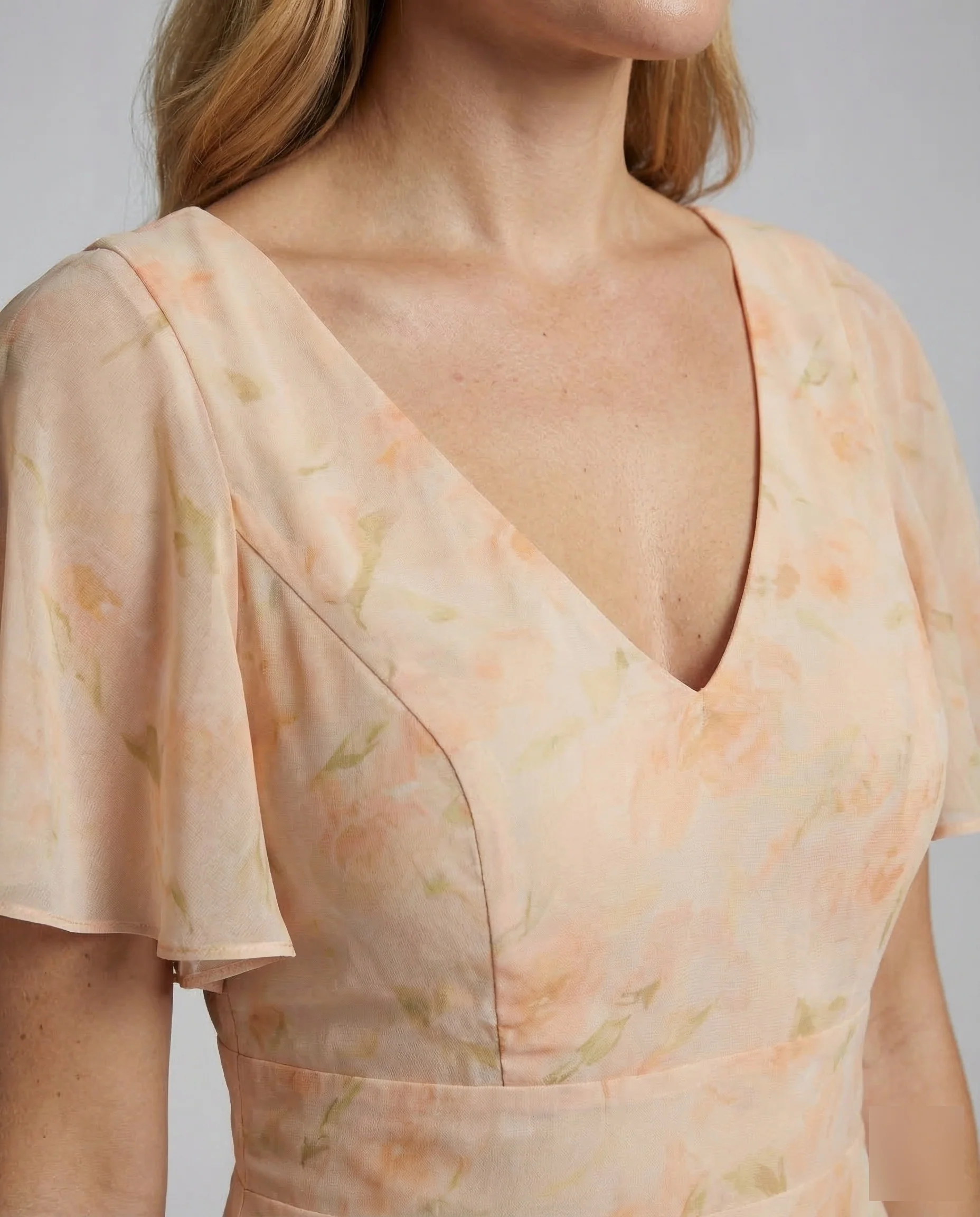 Damen Stoff Blumenprint Meterware - Image 3