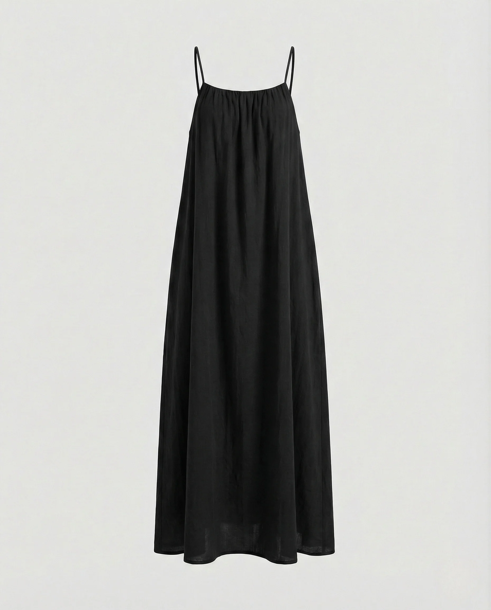 Damen Kaftan Maxikleid mit Spaghettiträgern - Image 6