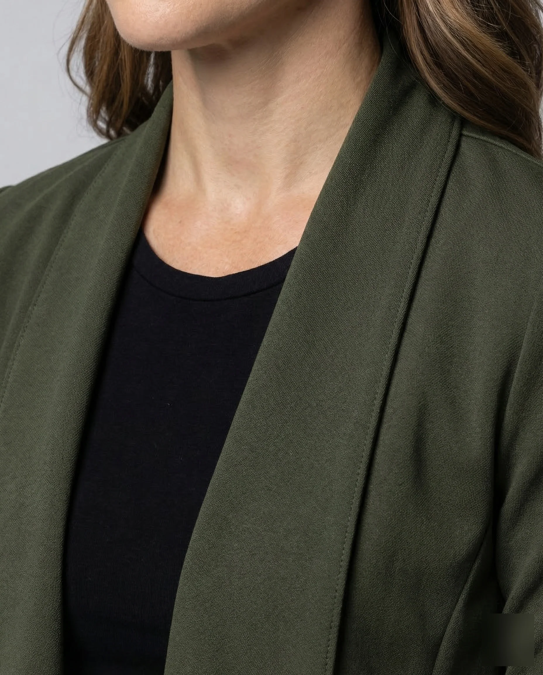 Damen Wasserfall Blazer Jersey - Image 3