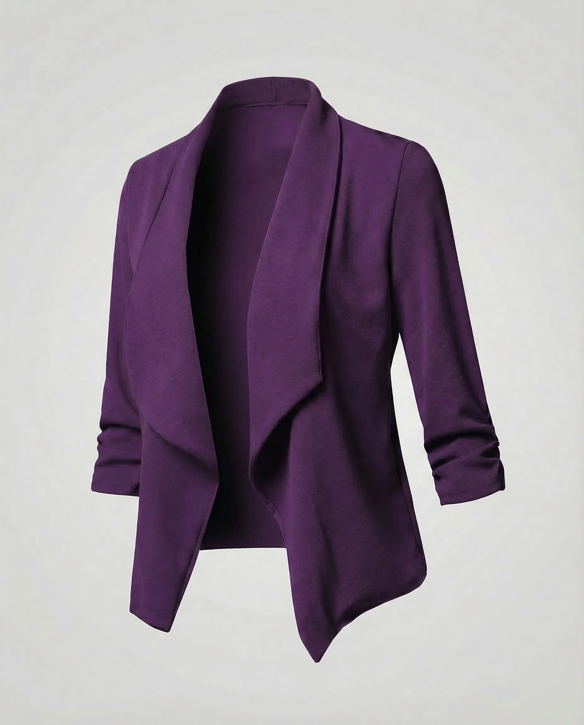 Damen Wasserfall Blazer Jersey - Image 9