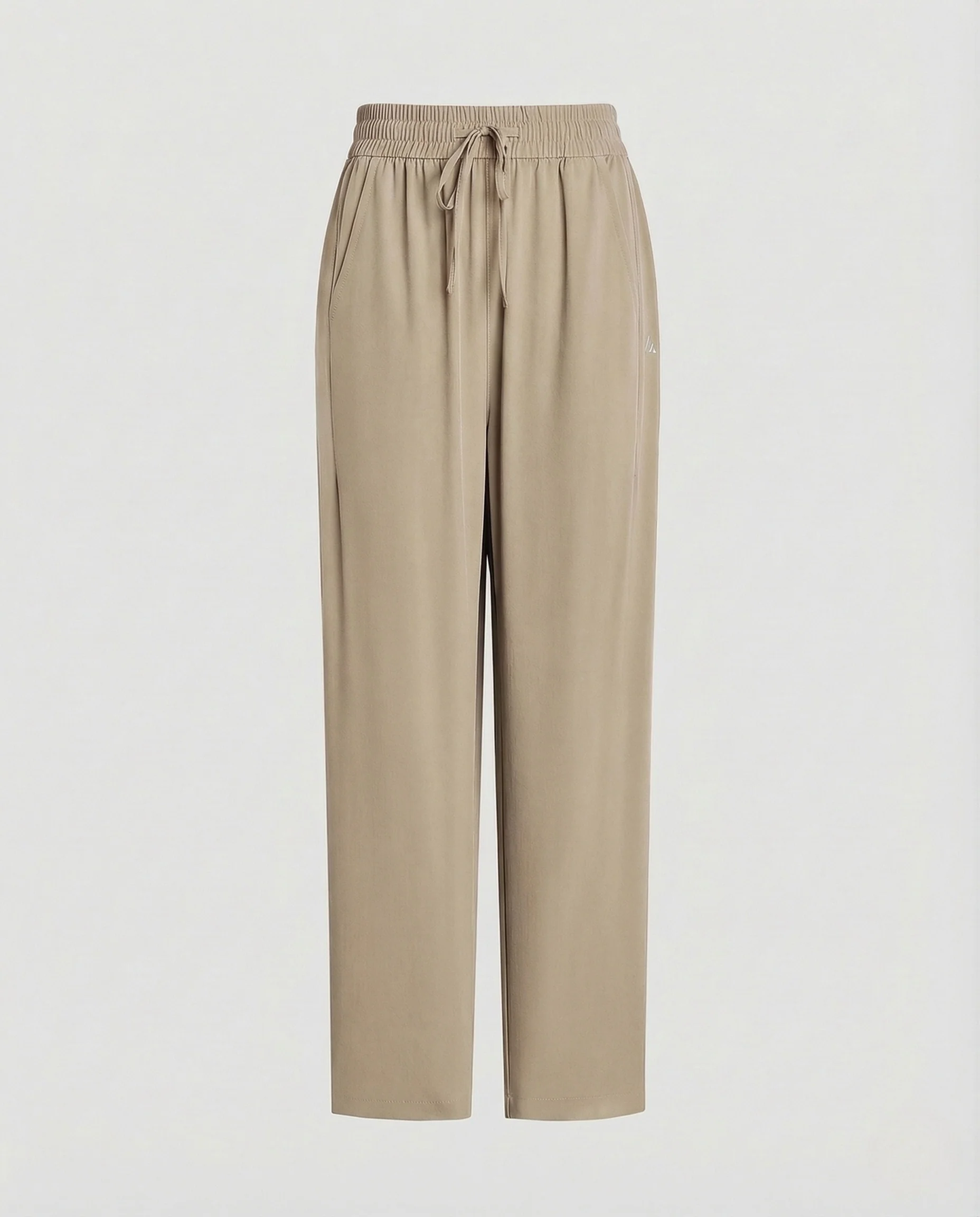Damen Freizeithose Gerade Elastischer Bund Kordelzug - Image 10