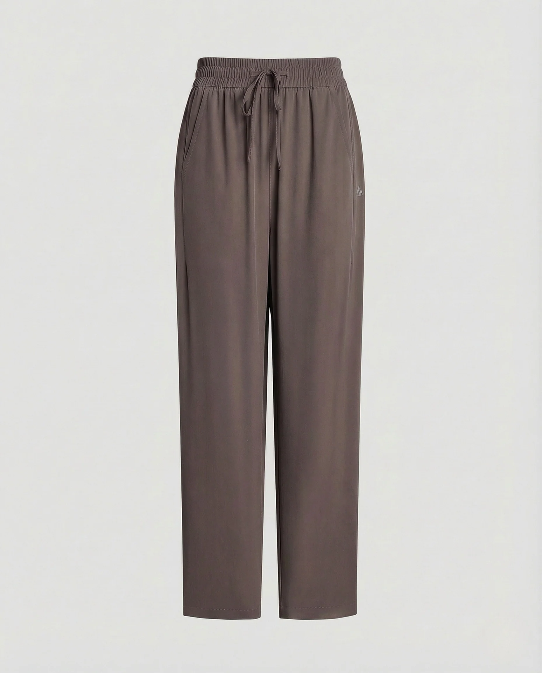Damen Freizeithose Gerade Elastischer Bund Kordelzug - Image 8