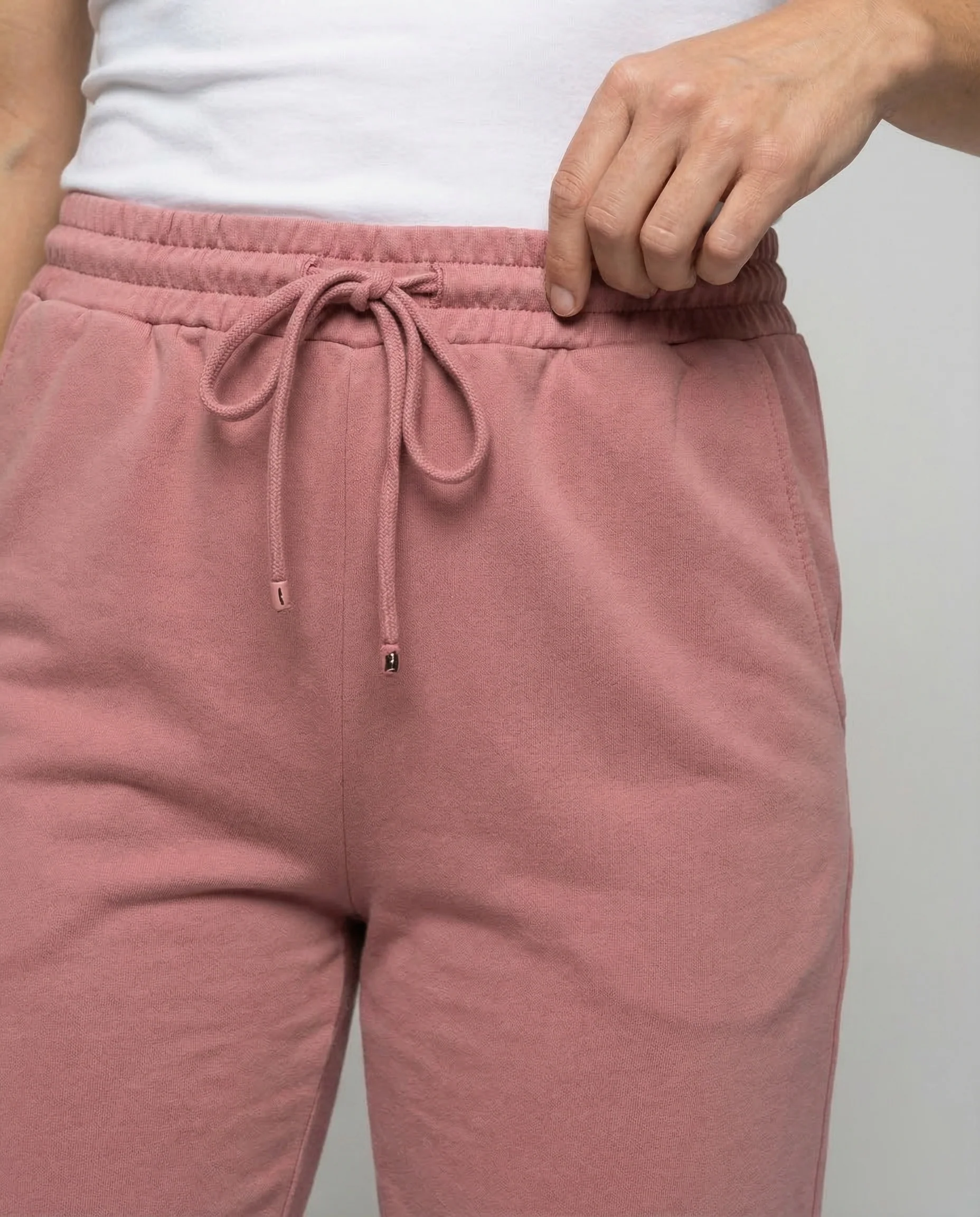 Damen Velours Loungehose Weit - Image 3