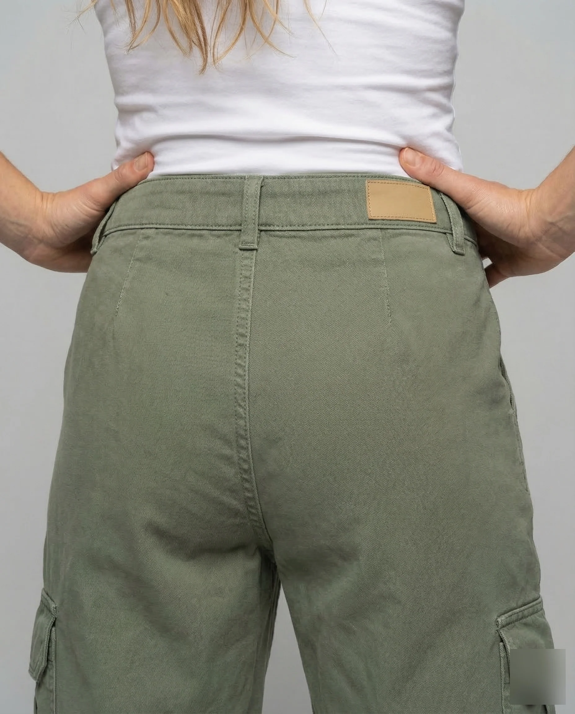 Damen Cargo Hose Weit - Image 3
