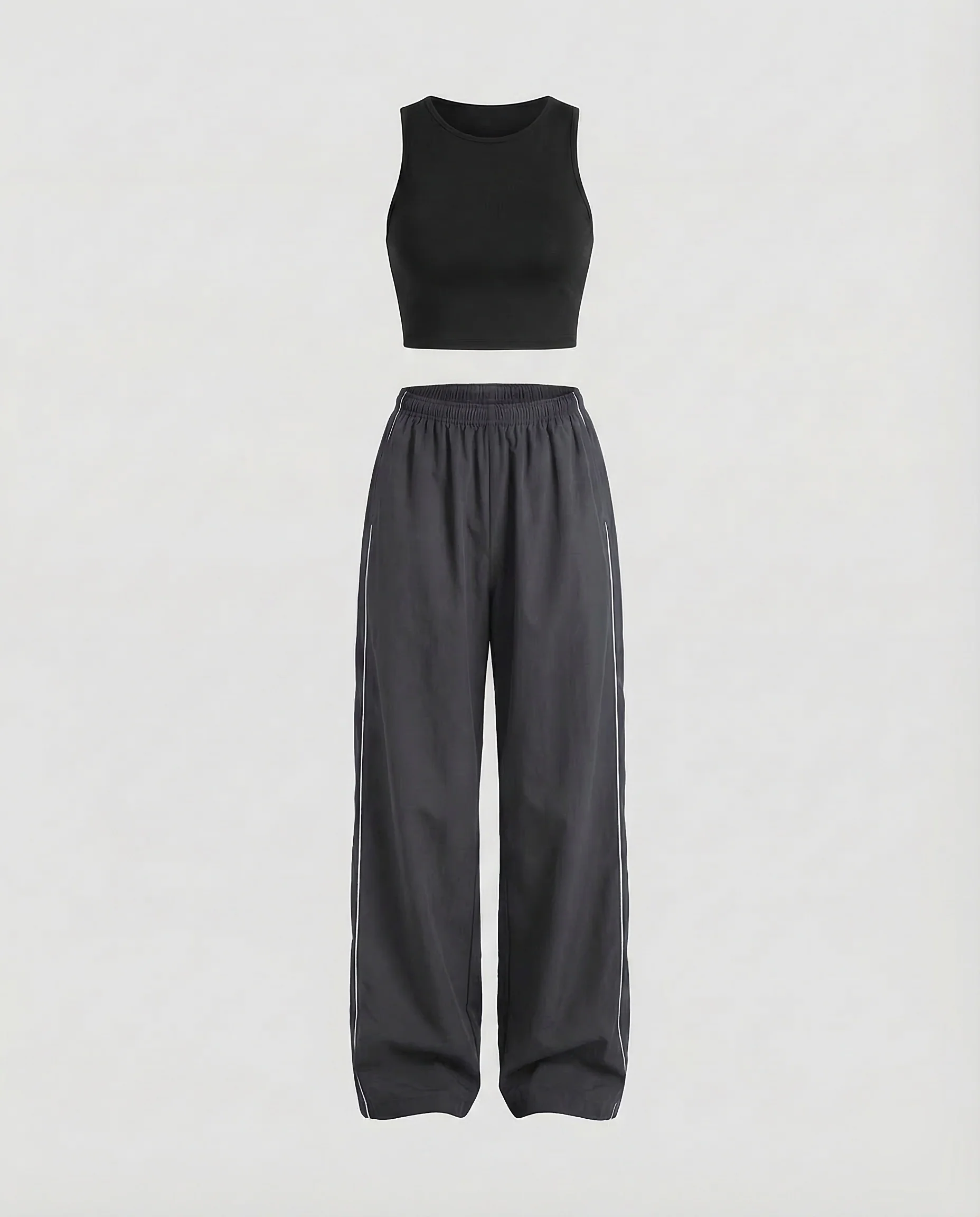 Damen Trainingshose High Waist - Image 12