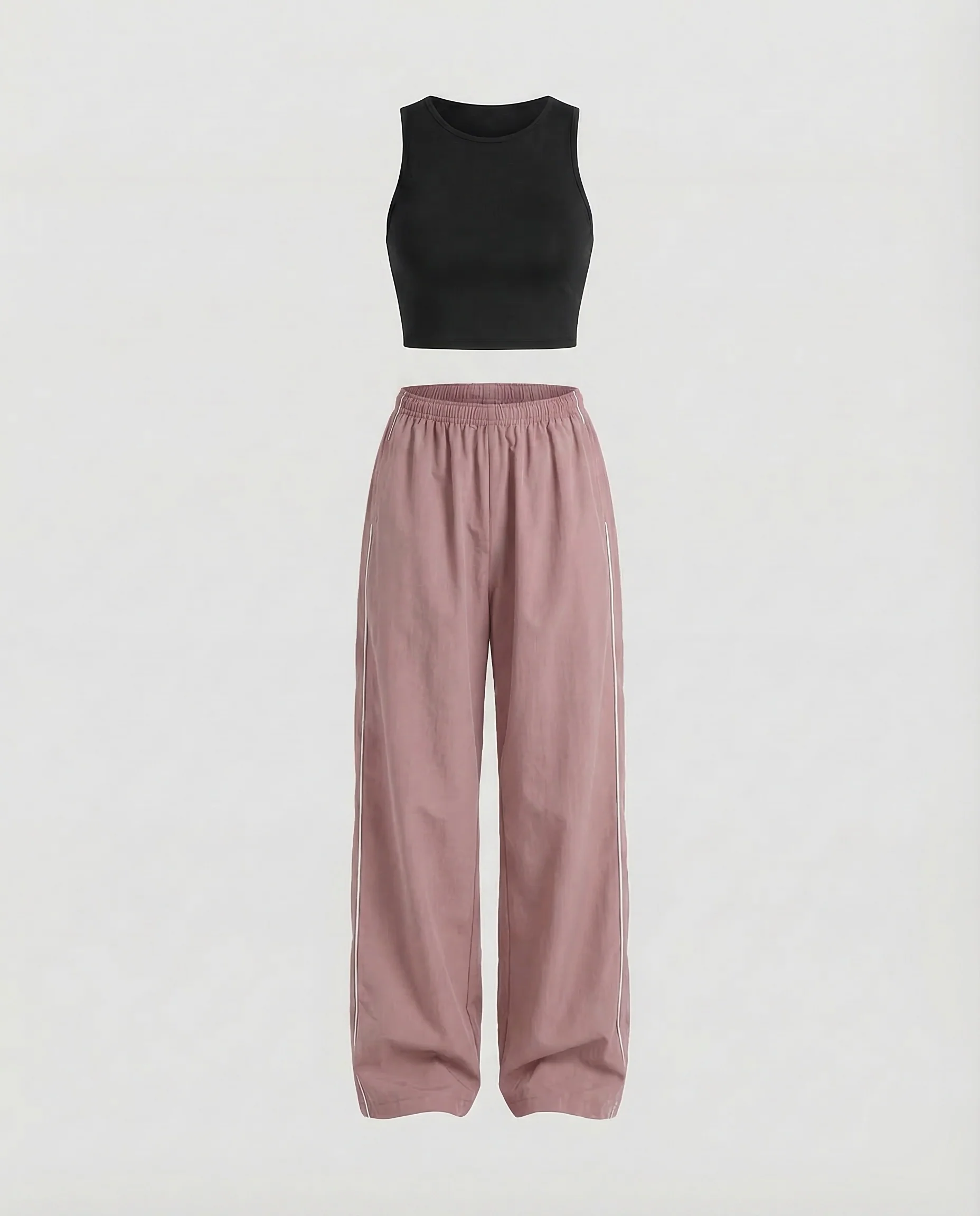 Damen Trainingshose High Waist - Image 9