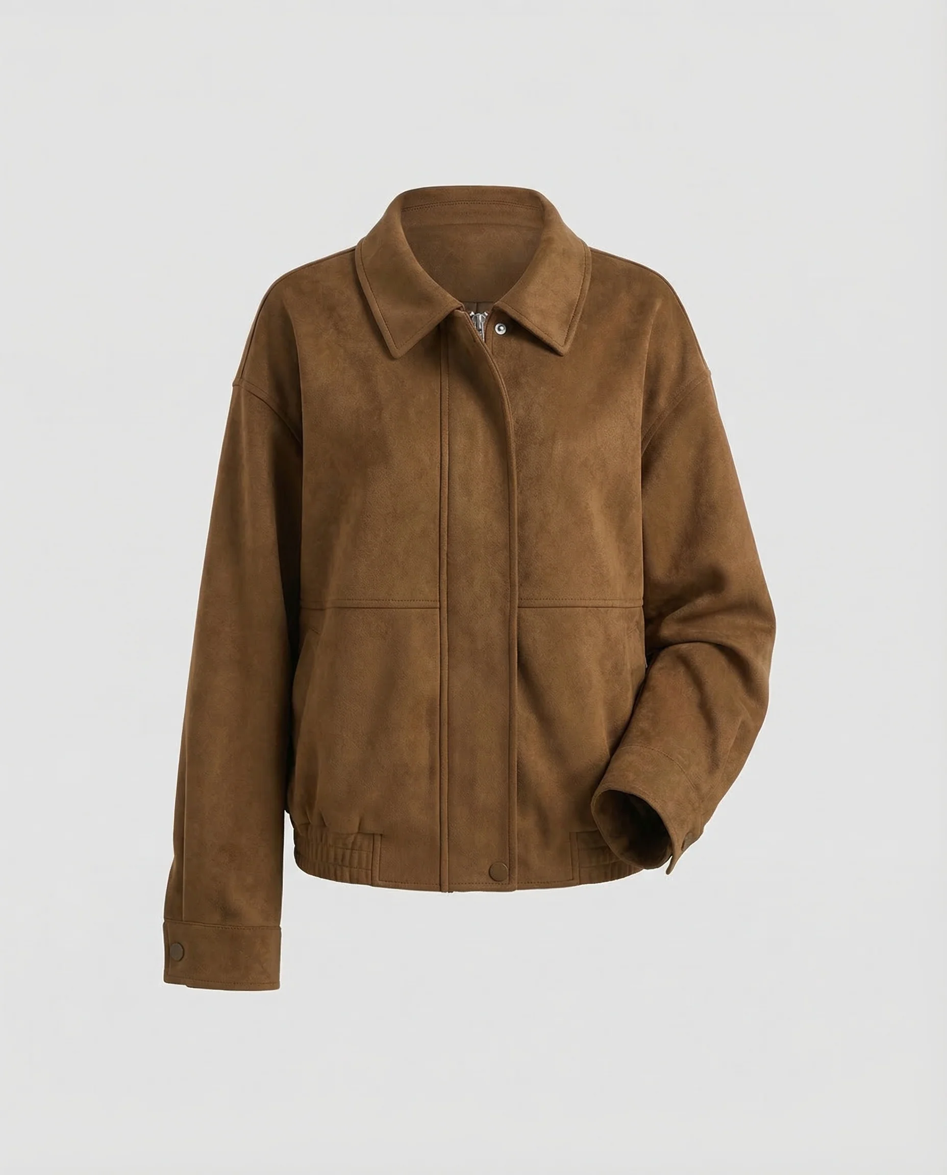 Damen Wildlederjacke Weit - Image 5