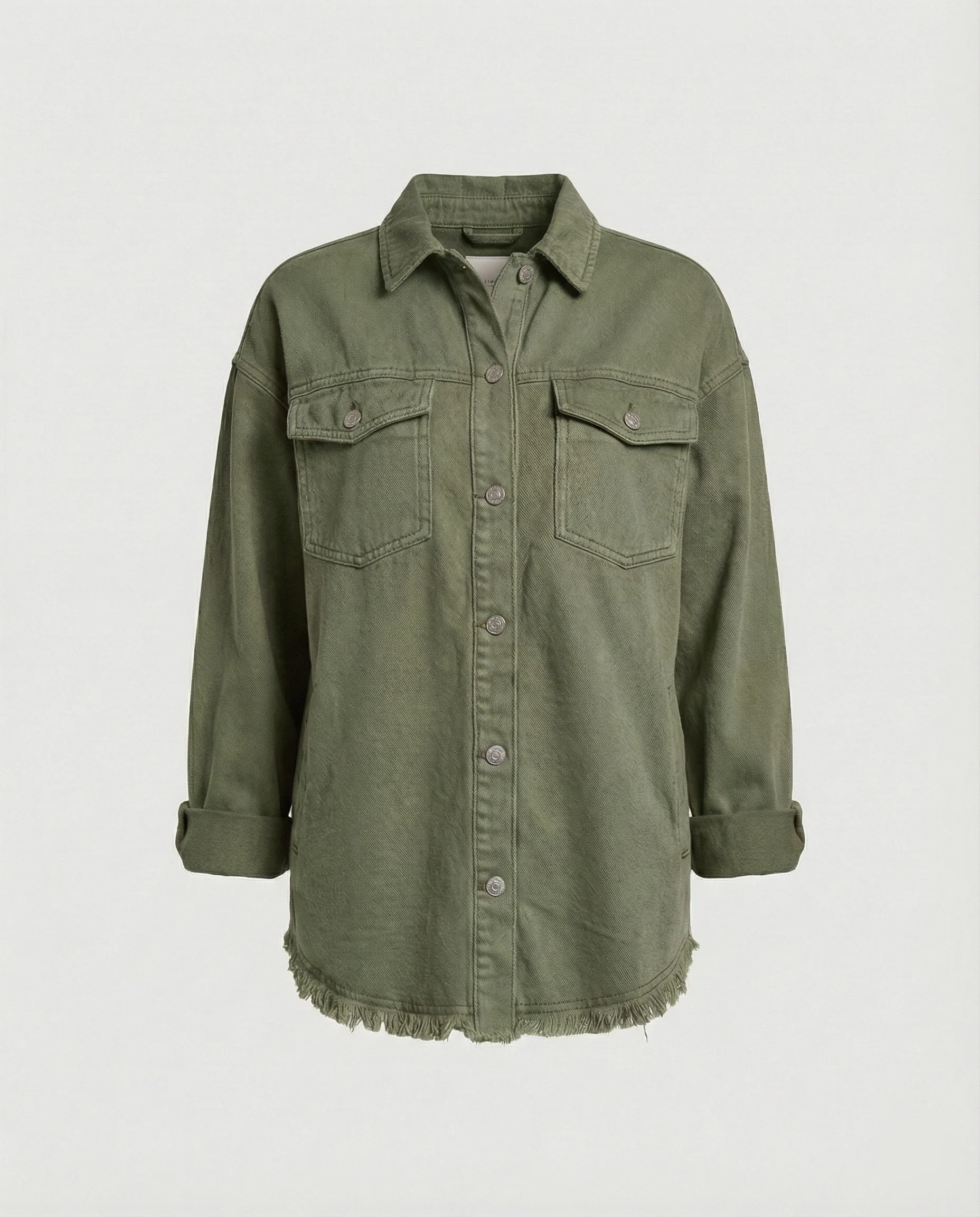 Damen Langarmhemd Jeansjacke Stil - Image 11