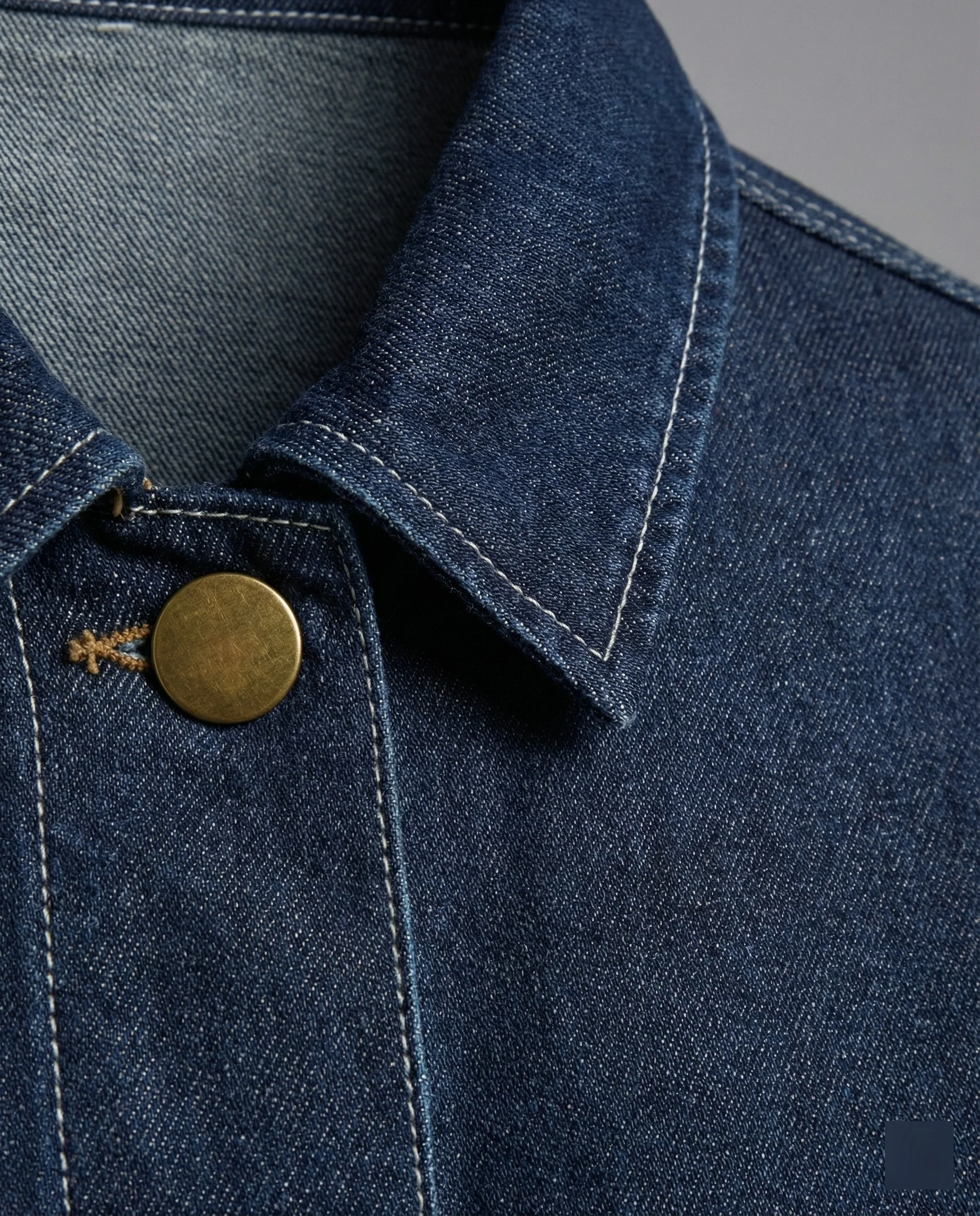 Weit geschnittene Jeansjacke im Mantelstil mit aufgesetzten Taschen Heidi-Mode - Image 5