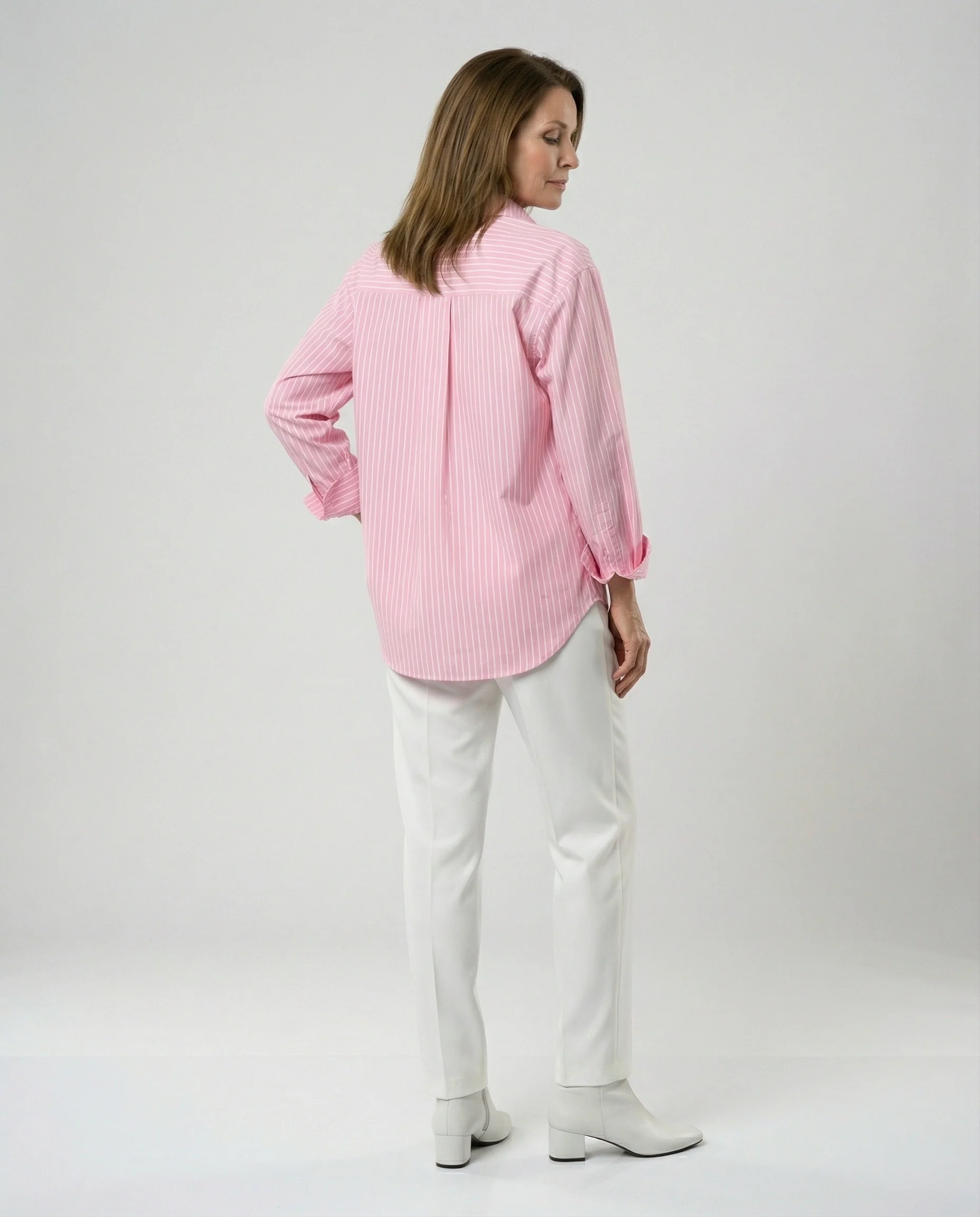 Damen Blusentop Damen Streifen weit - Image 7