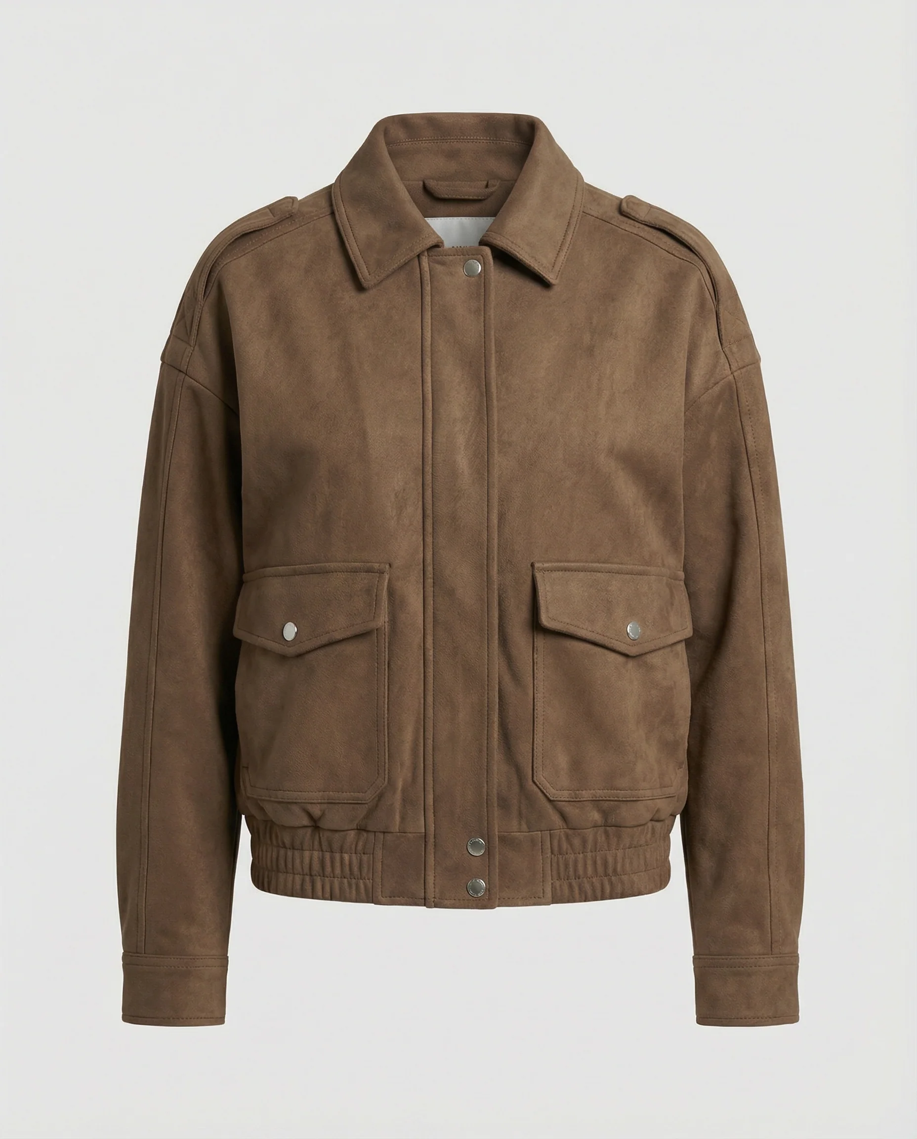 Freizeitkleidung Damen Velours Jacke Weit - Image 5