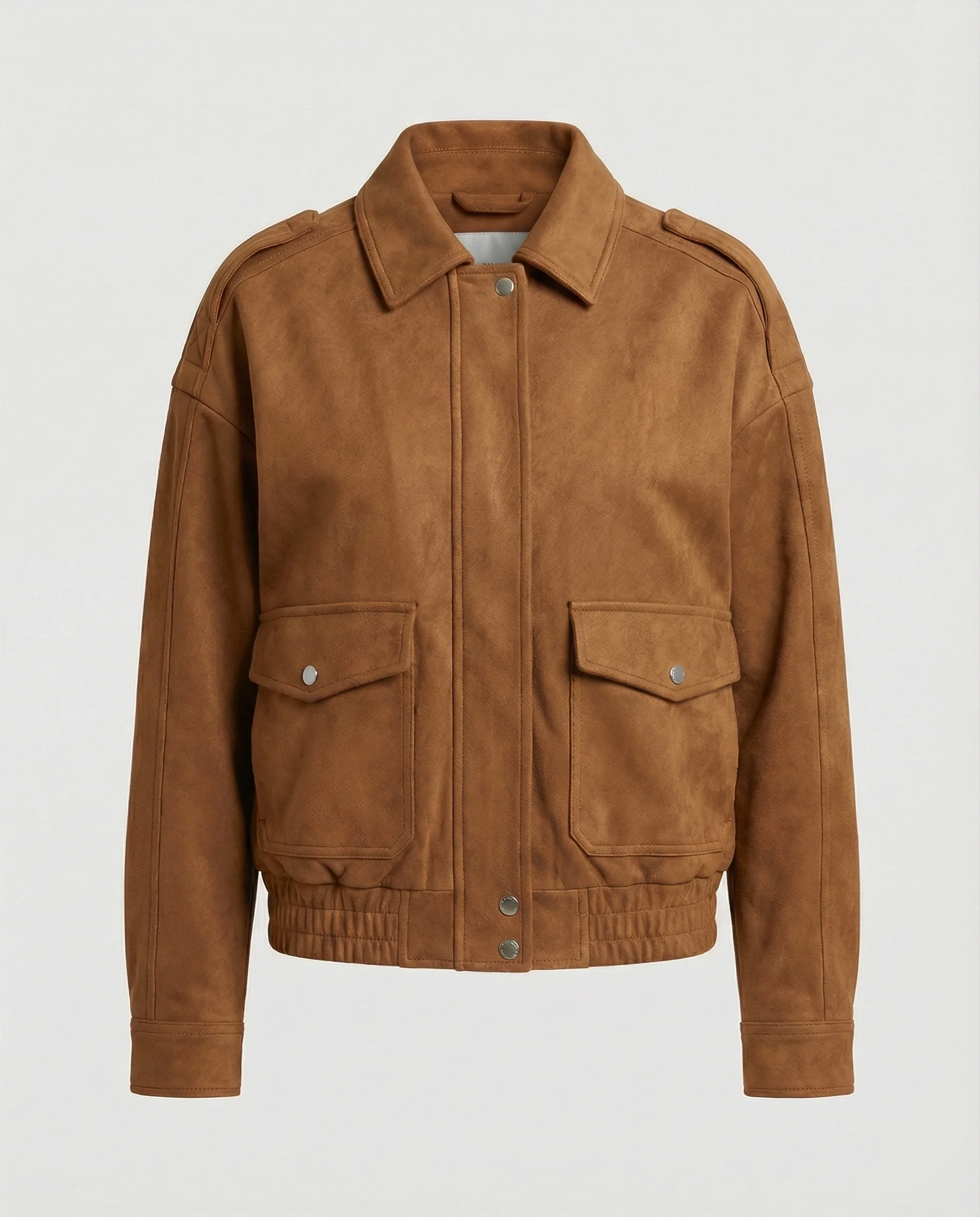 Freizeitkleidung Damen Velours Jacke Weit - Image 6