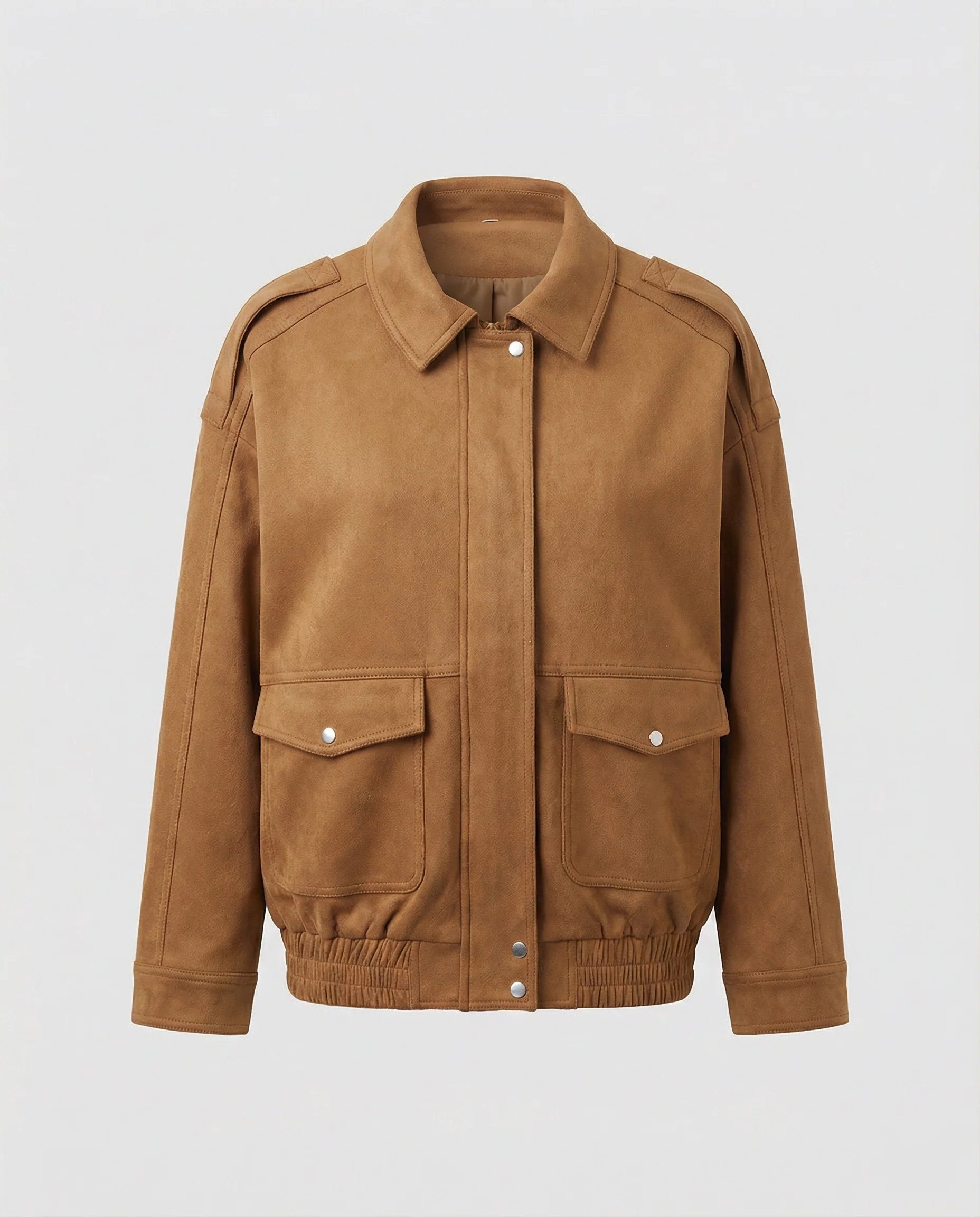 Freizeitkleidung Damen Wildleder Blouson - Image 5