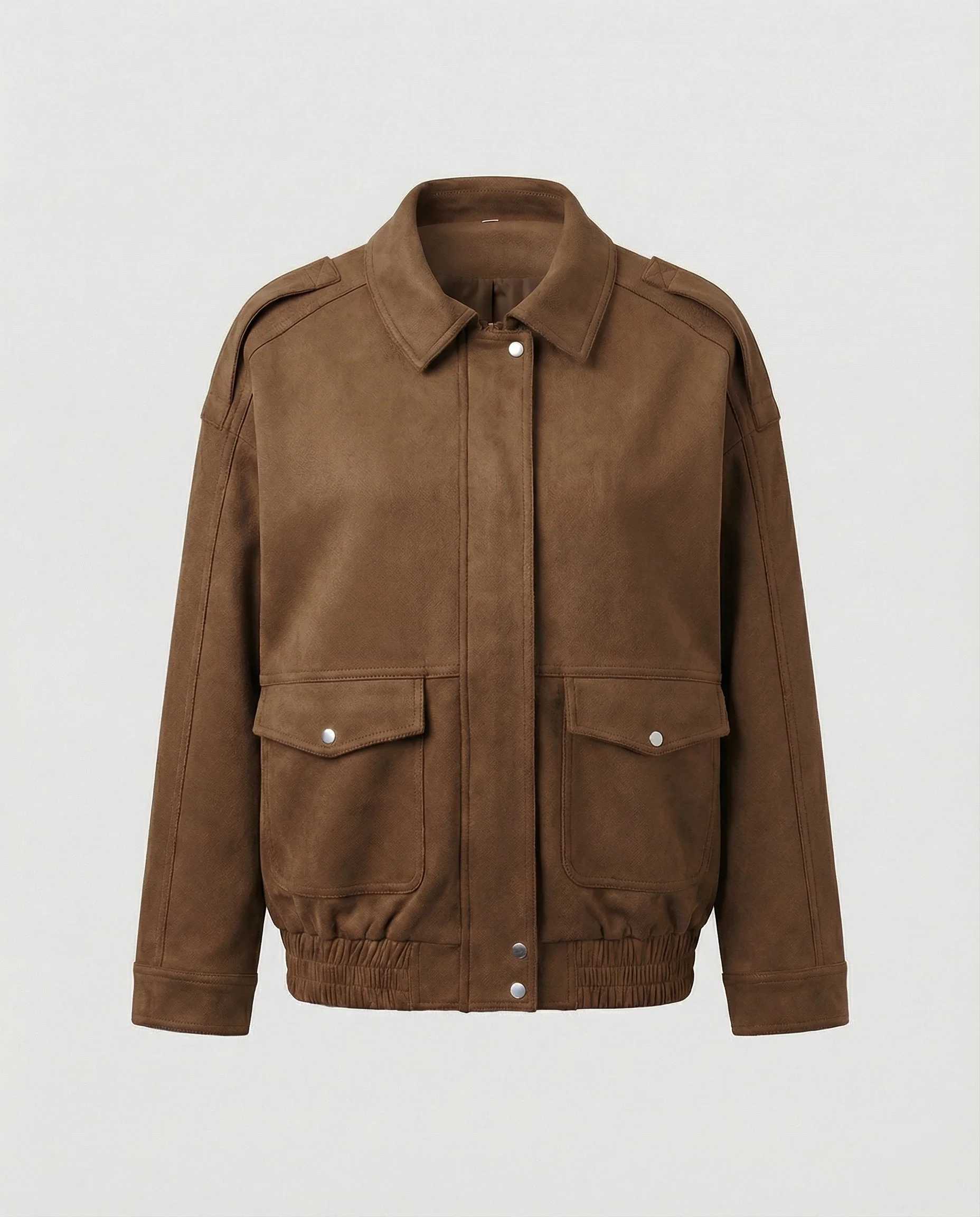 Freizeitkleidung Damen Wildleder Blouson - Image 6