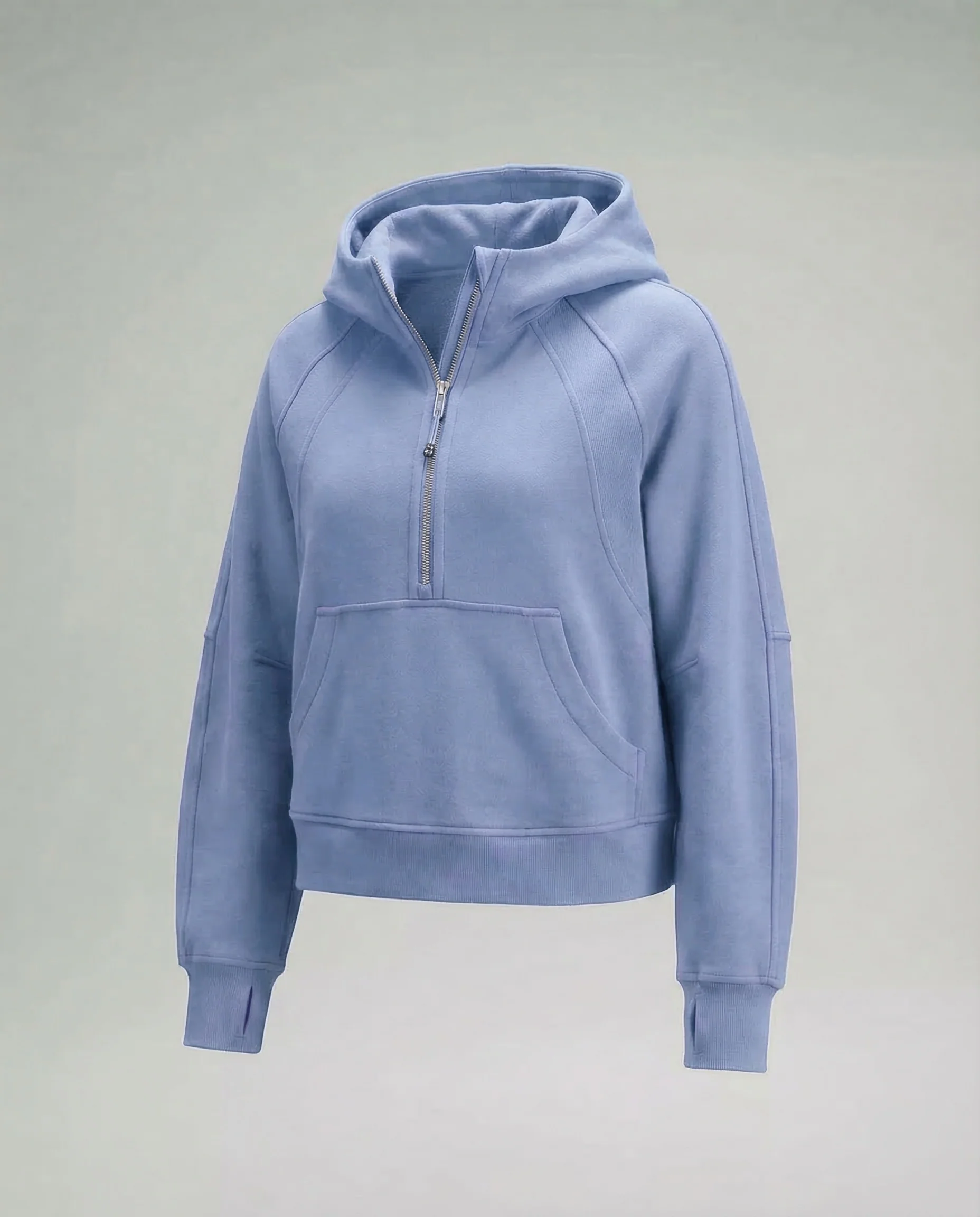 Damen Hoodie Oversize Reißverschluss - Image 14