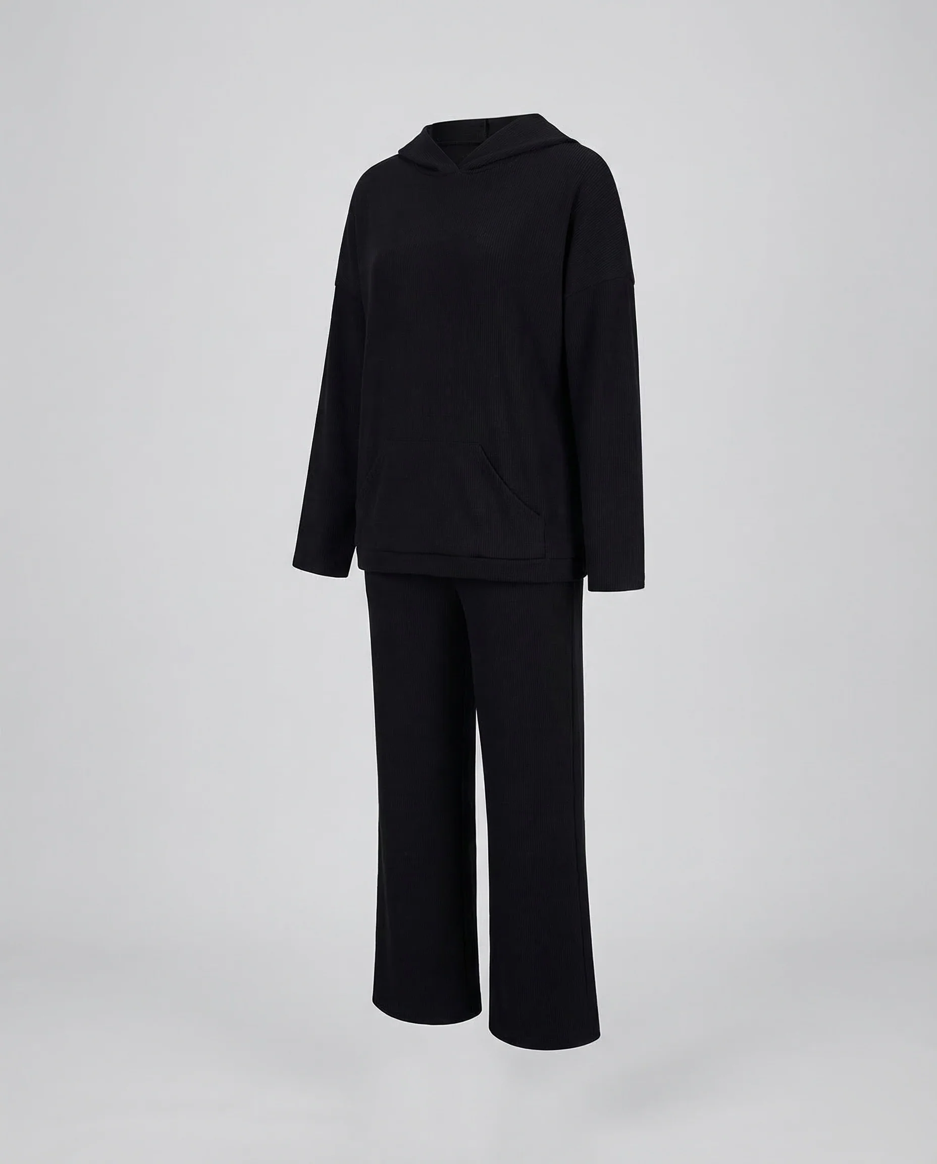 Damen Kapuzenpullover-Set Gerade Hose - Image 4