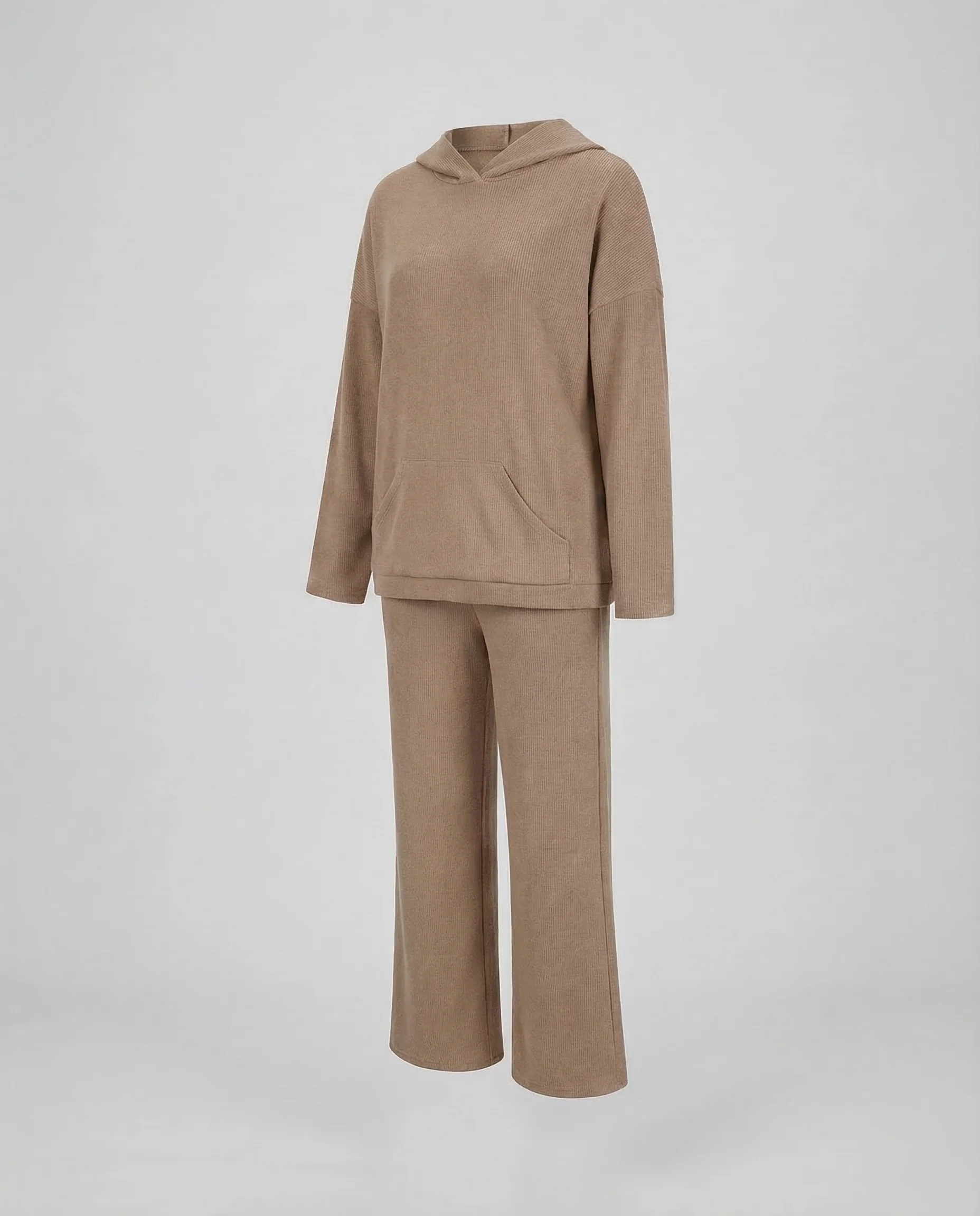Damen Kapuzenpullover-Set Gerade Hose - Image 7