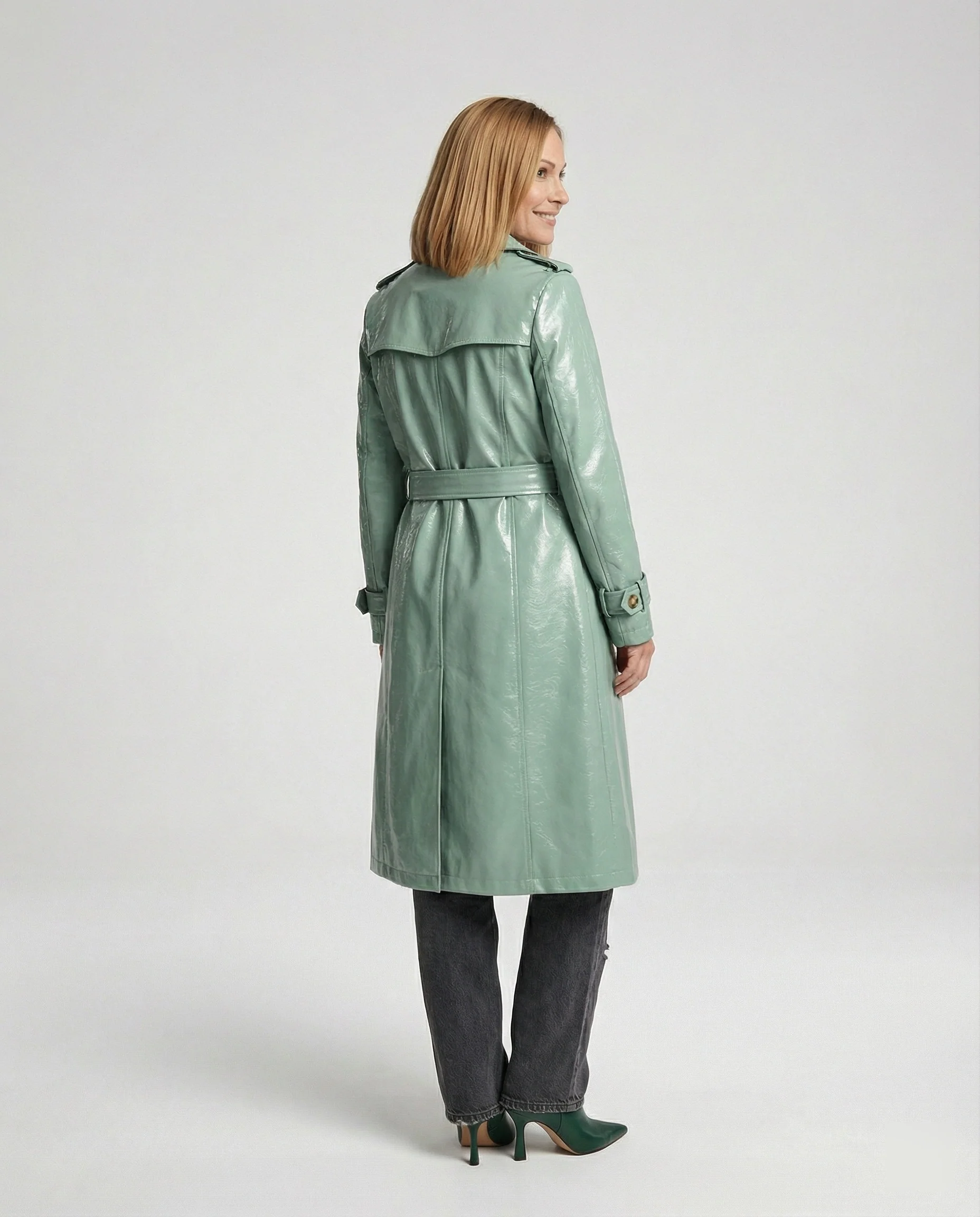 Übergangsjacke Damen elegant Mantel - Image 2