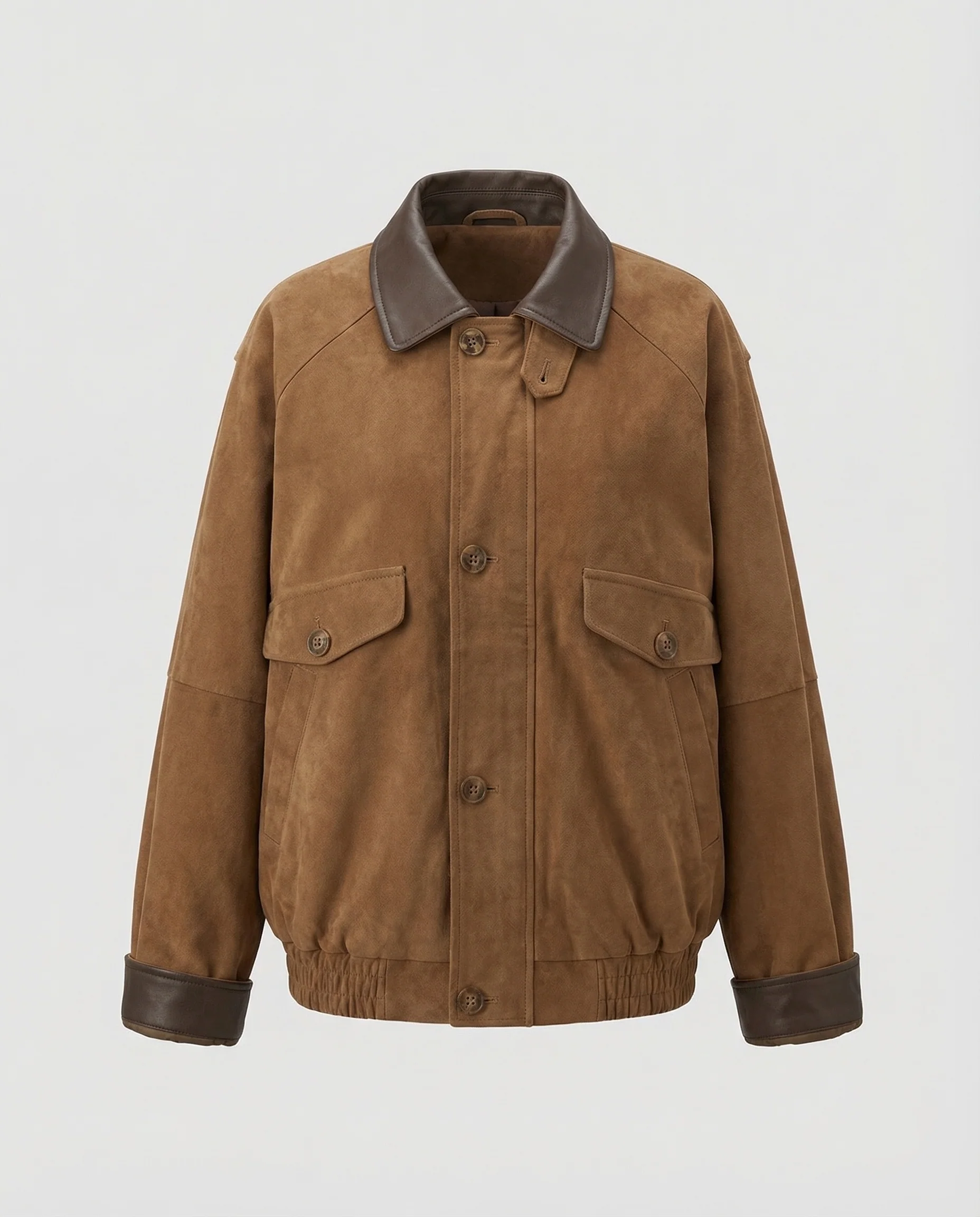 Damen Wildleder Blouson Weit - Image 5