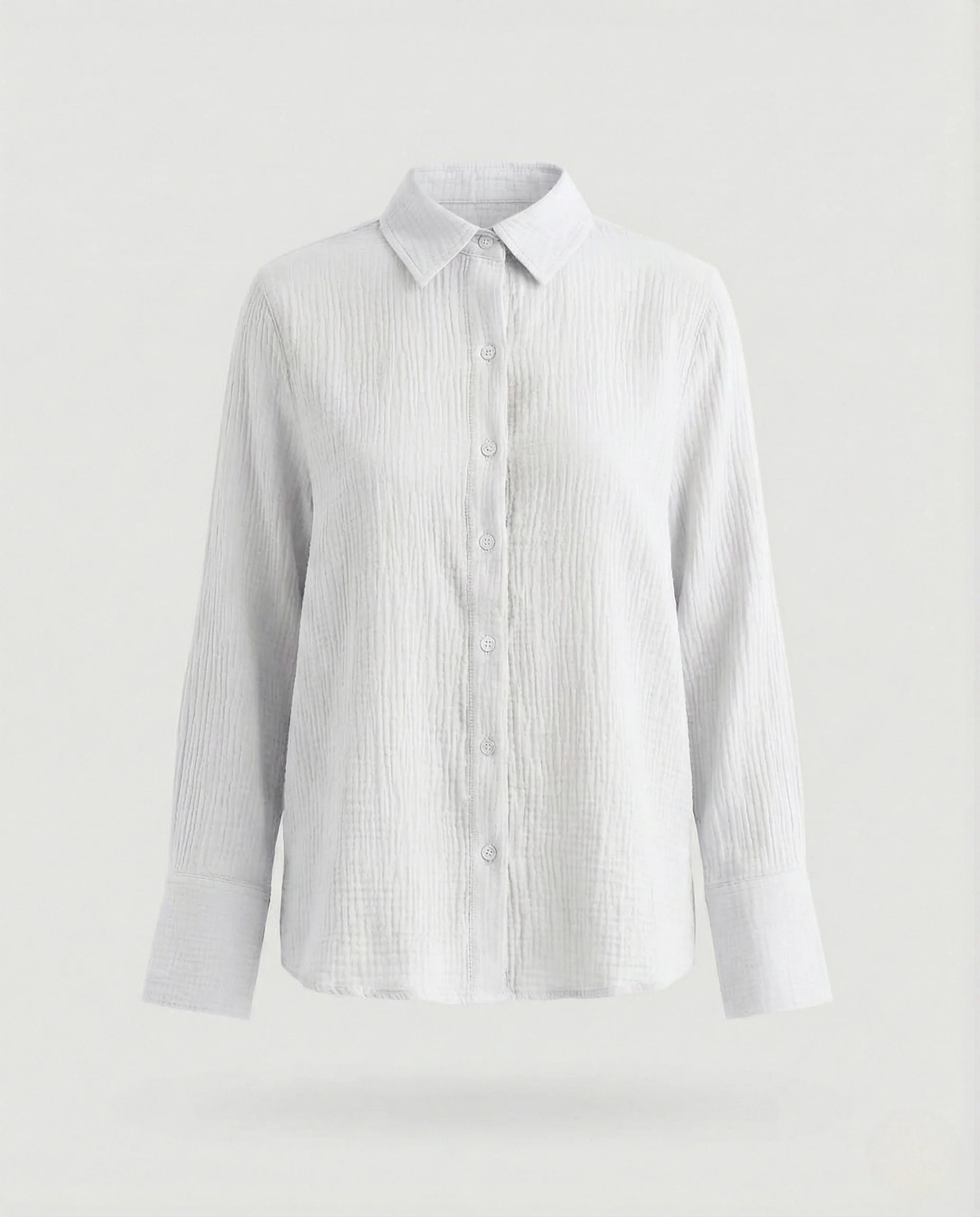 Hemd Damen Baumwolle Oversize - Image 10
