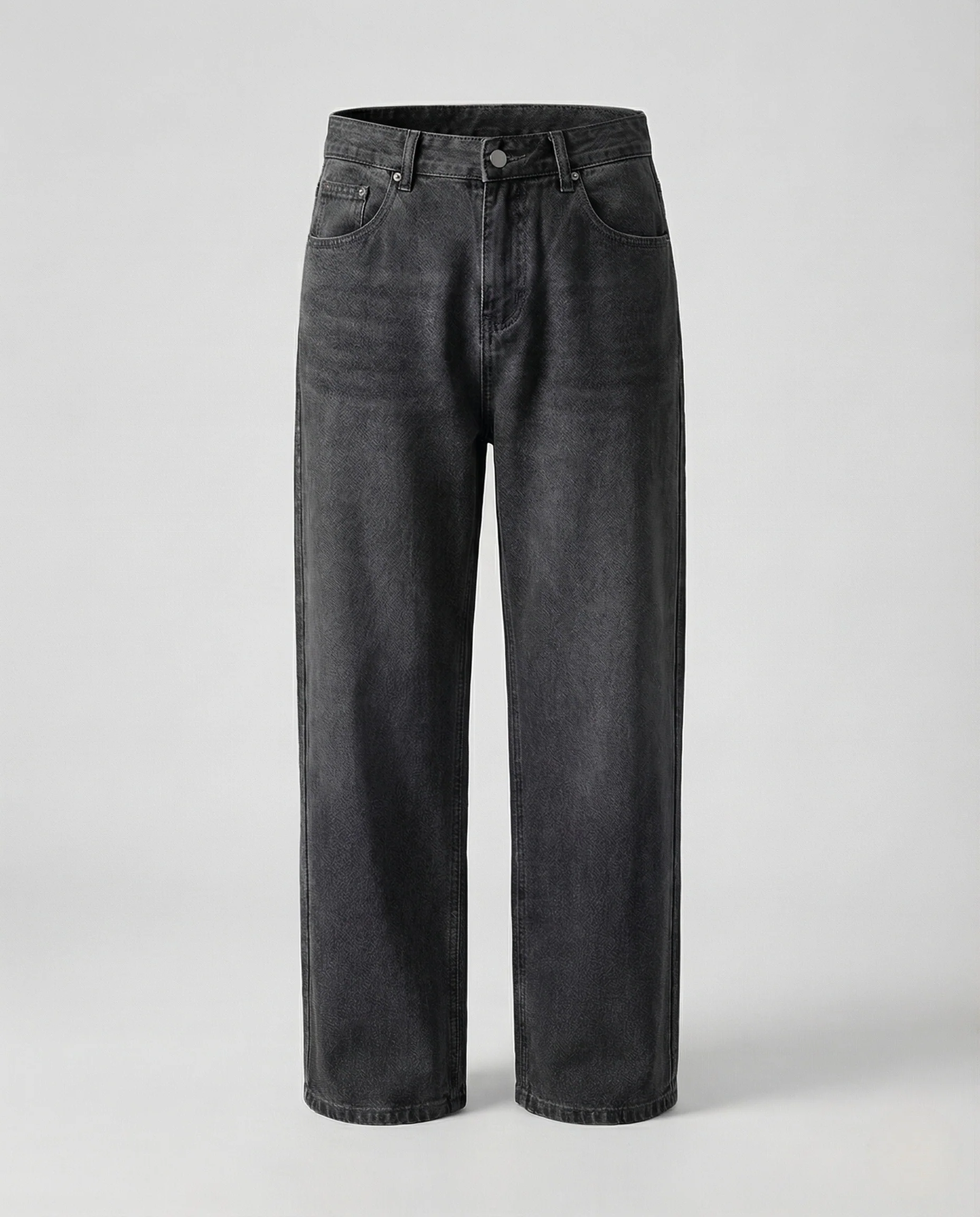 Damen Baggy Jeans Weit Tiefer Schritt - Image 8