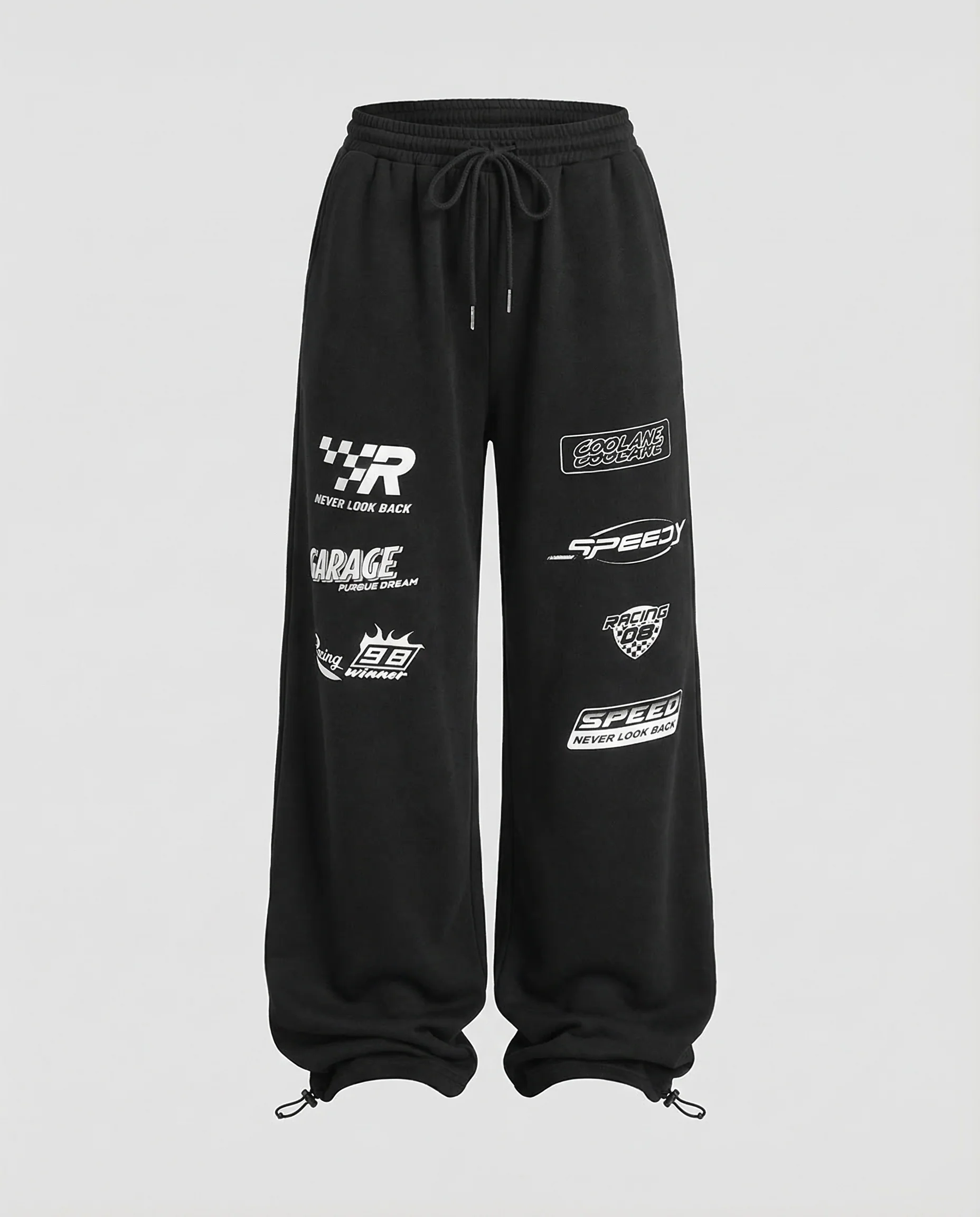 Damen Sweathose Baggy Print - Image 5