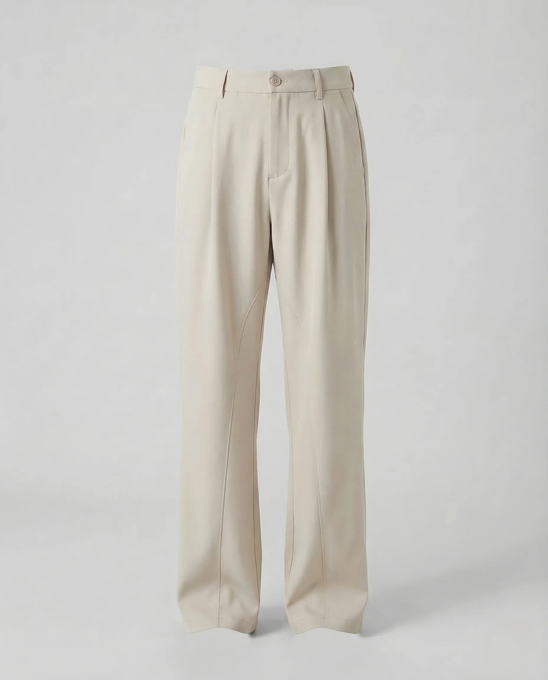 Damen Bundfaltenhose Weit Bügelfalte - Image 6