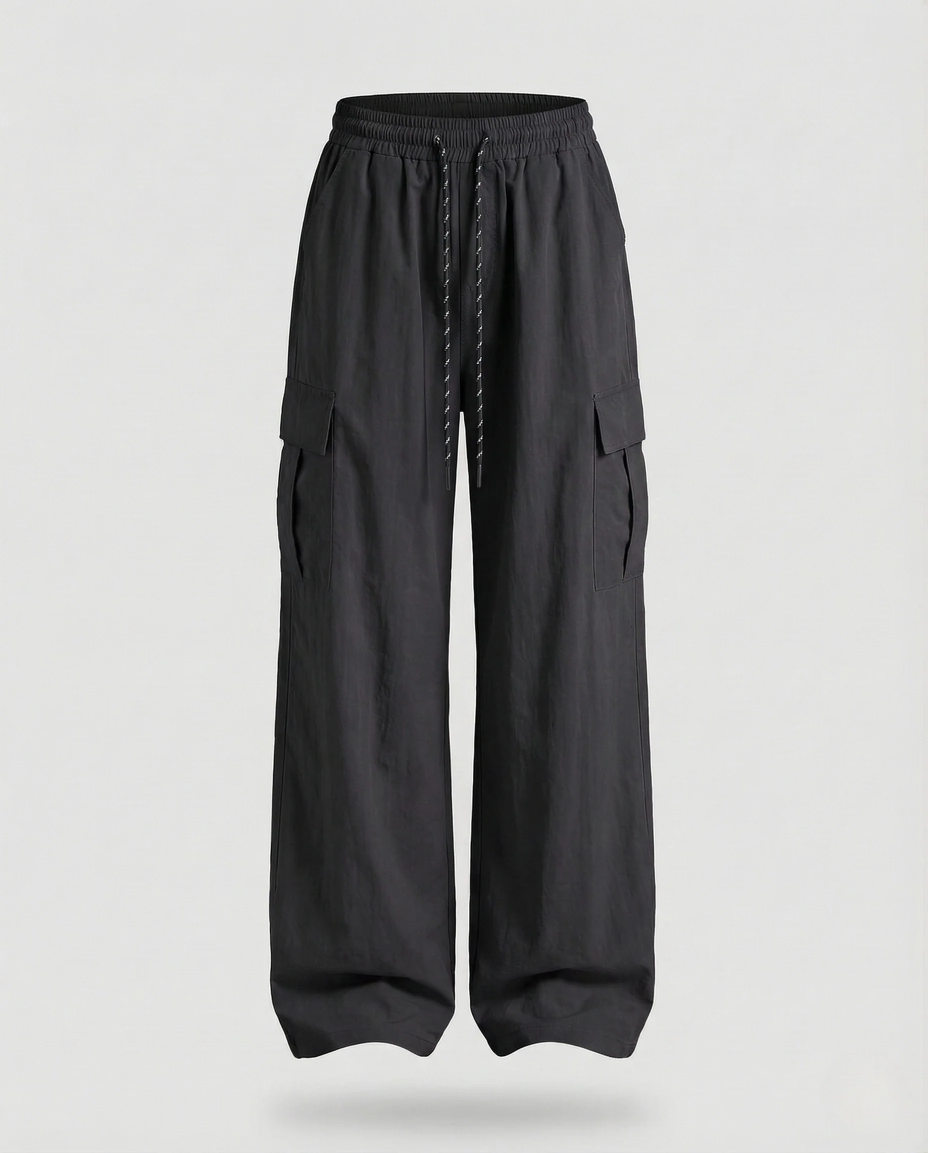 Damen Cargo Hose High Waist mit Elastischem Bund - Image 6