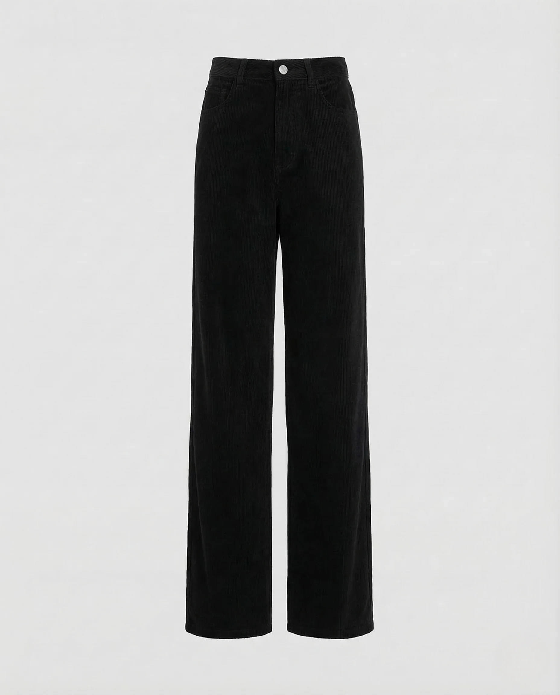 Damen Cordhose Weit High Waist - Image 9