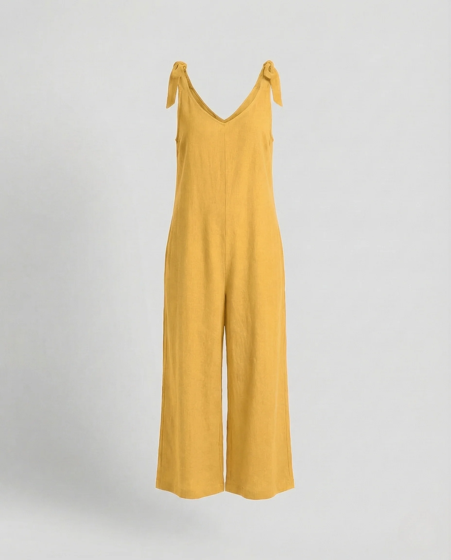 Damen Culotte-Overall mit Schleifenträgern - Image 6