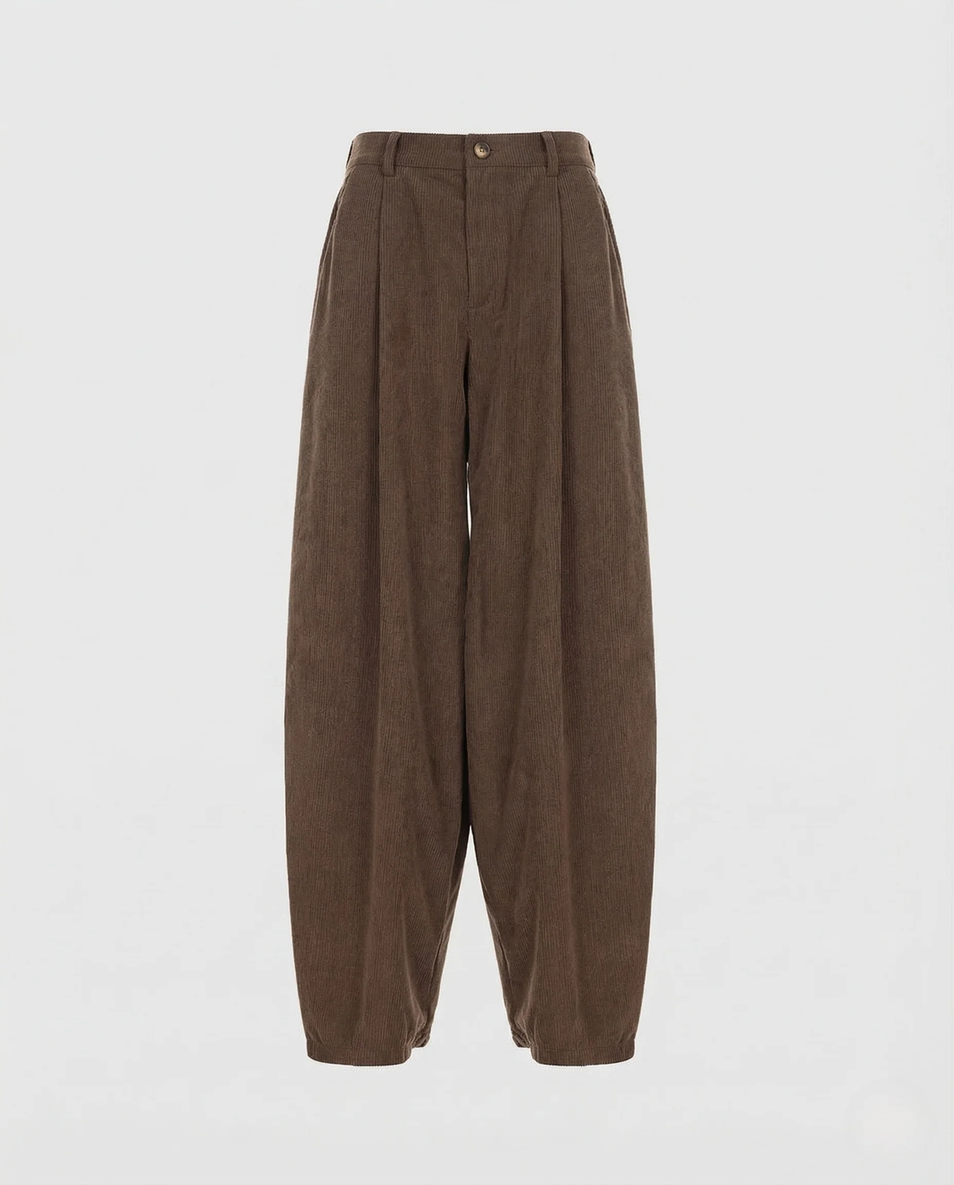 Damen Feincordhose Bundfalten Ballonbein - Image 5