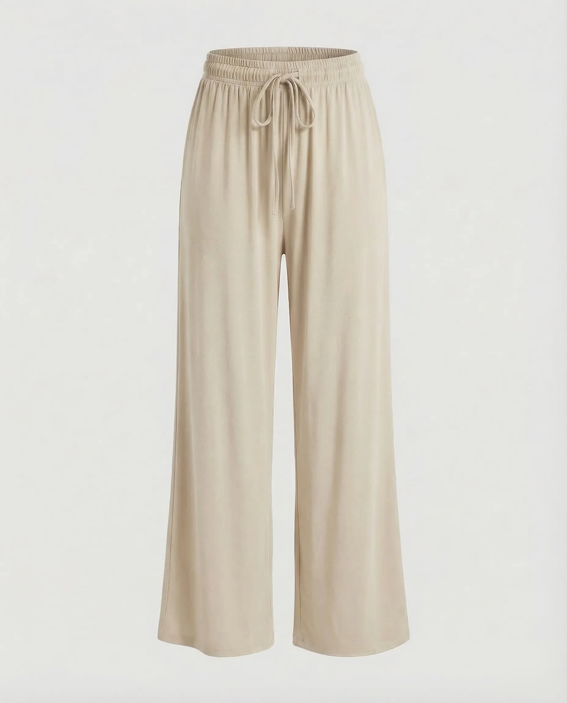 Damen Jersey Palazzo Hose Tunnelzug - Image 10