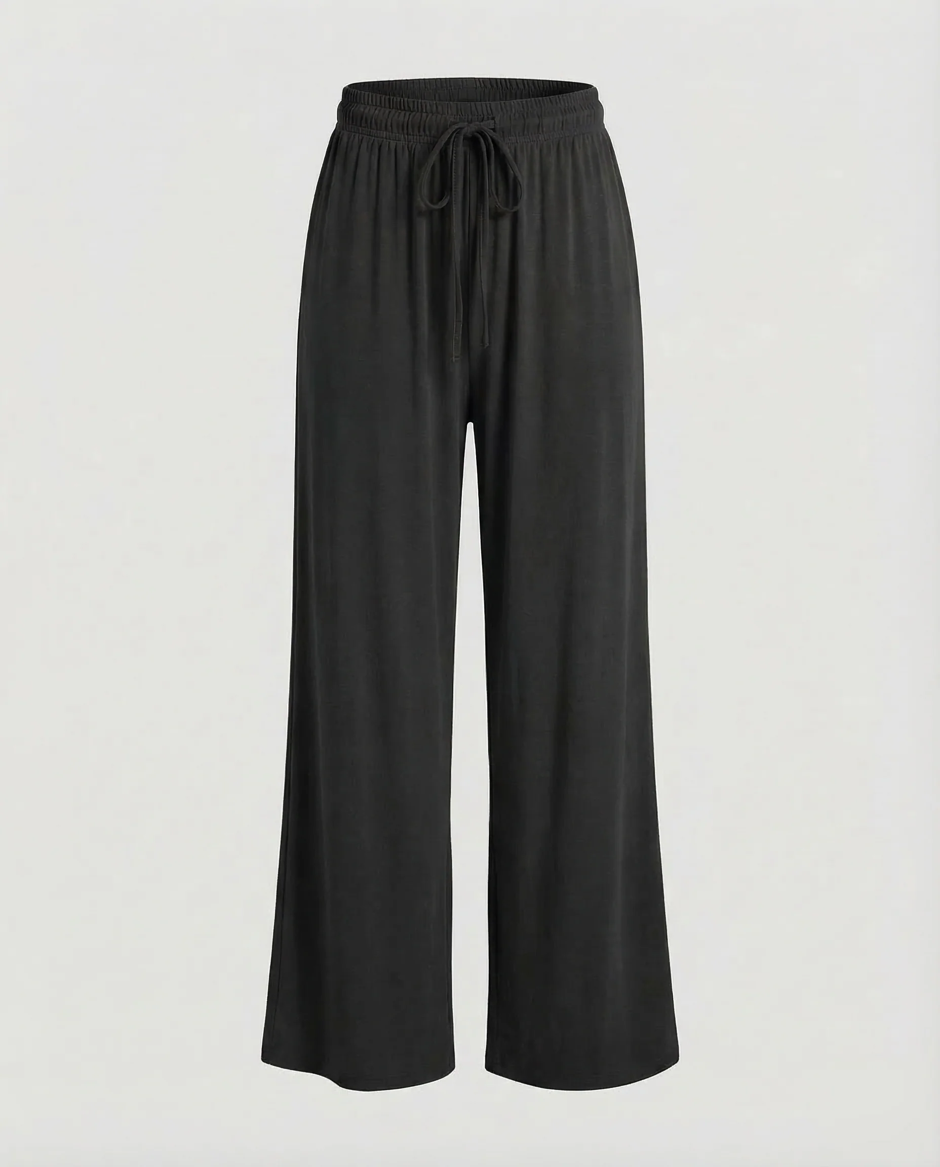 Damen Jersey Palazzo Hose Tunnelzug - Image 6