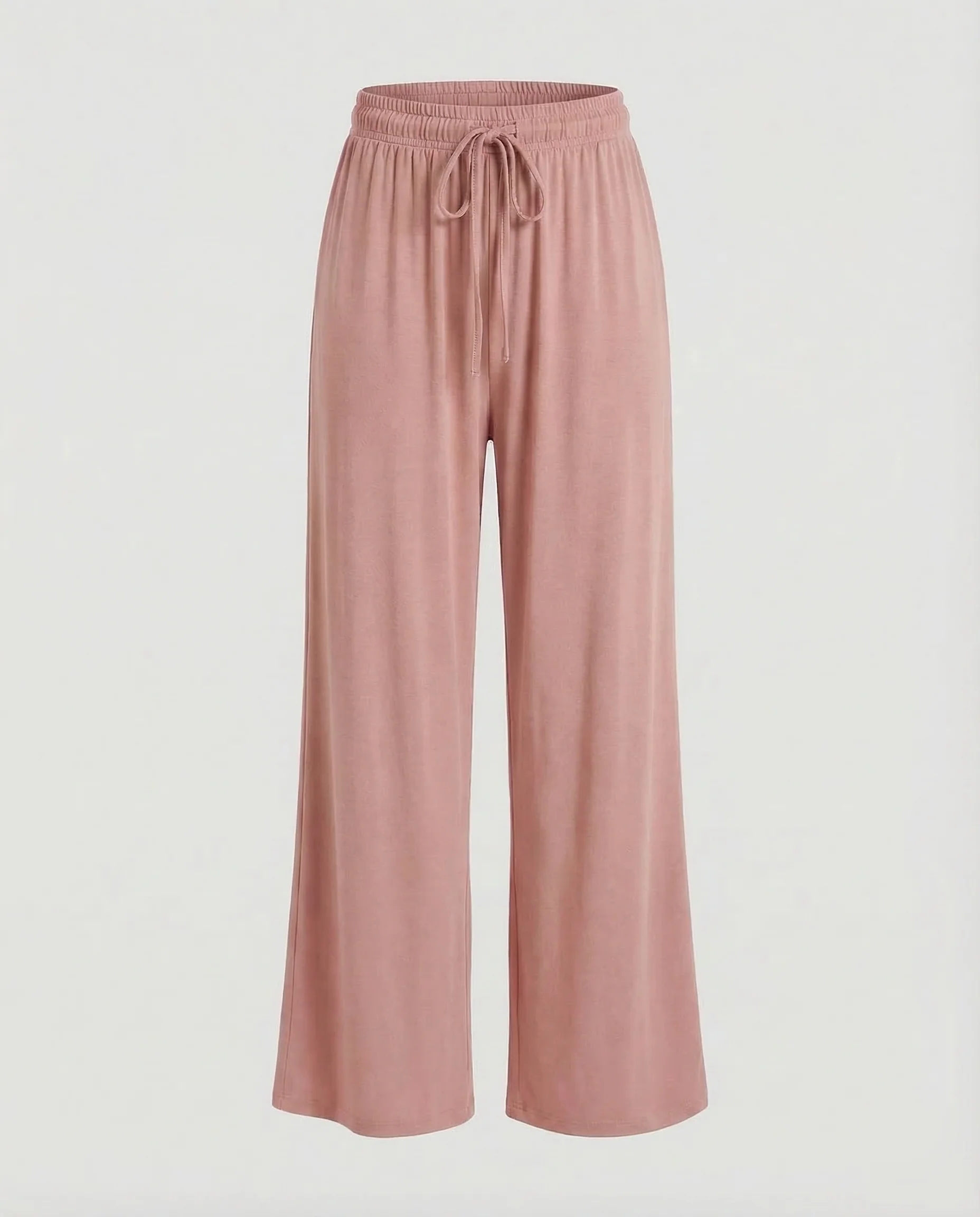 Damen Jersey Palazzo Hose Tunnelzug - Image 7