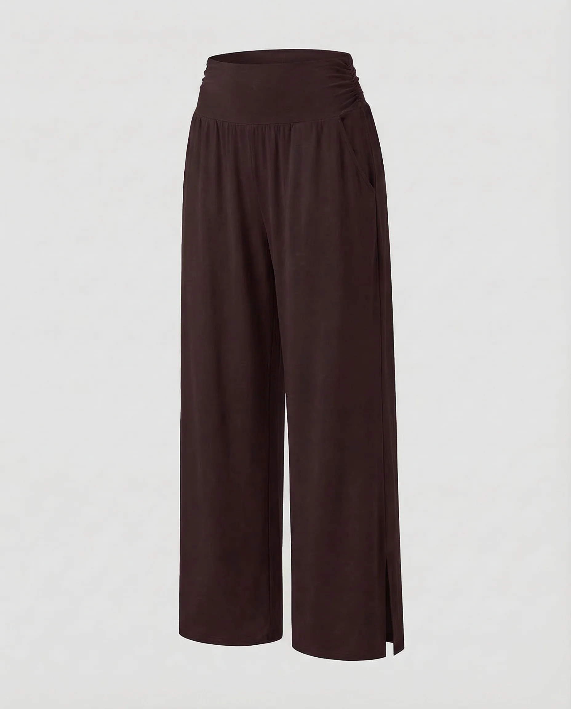 Damen Yogahose Weit Schlitz - Image 11