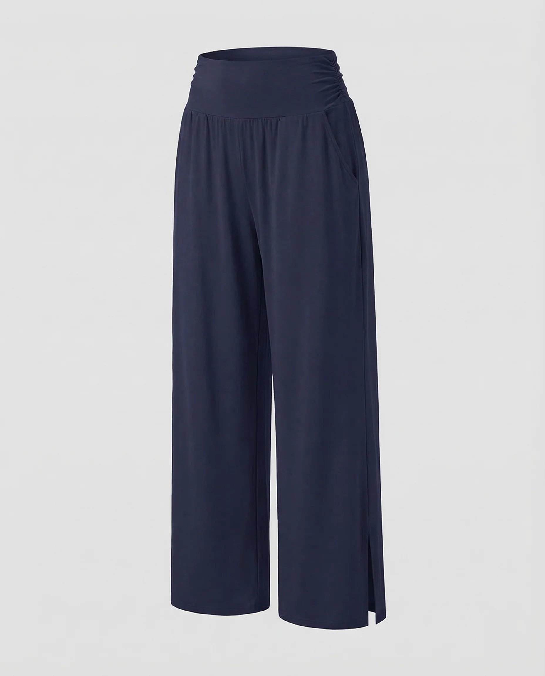 Damen Yogahose Weit Schlitz - Image 5