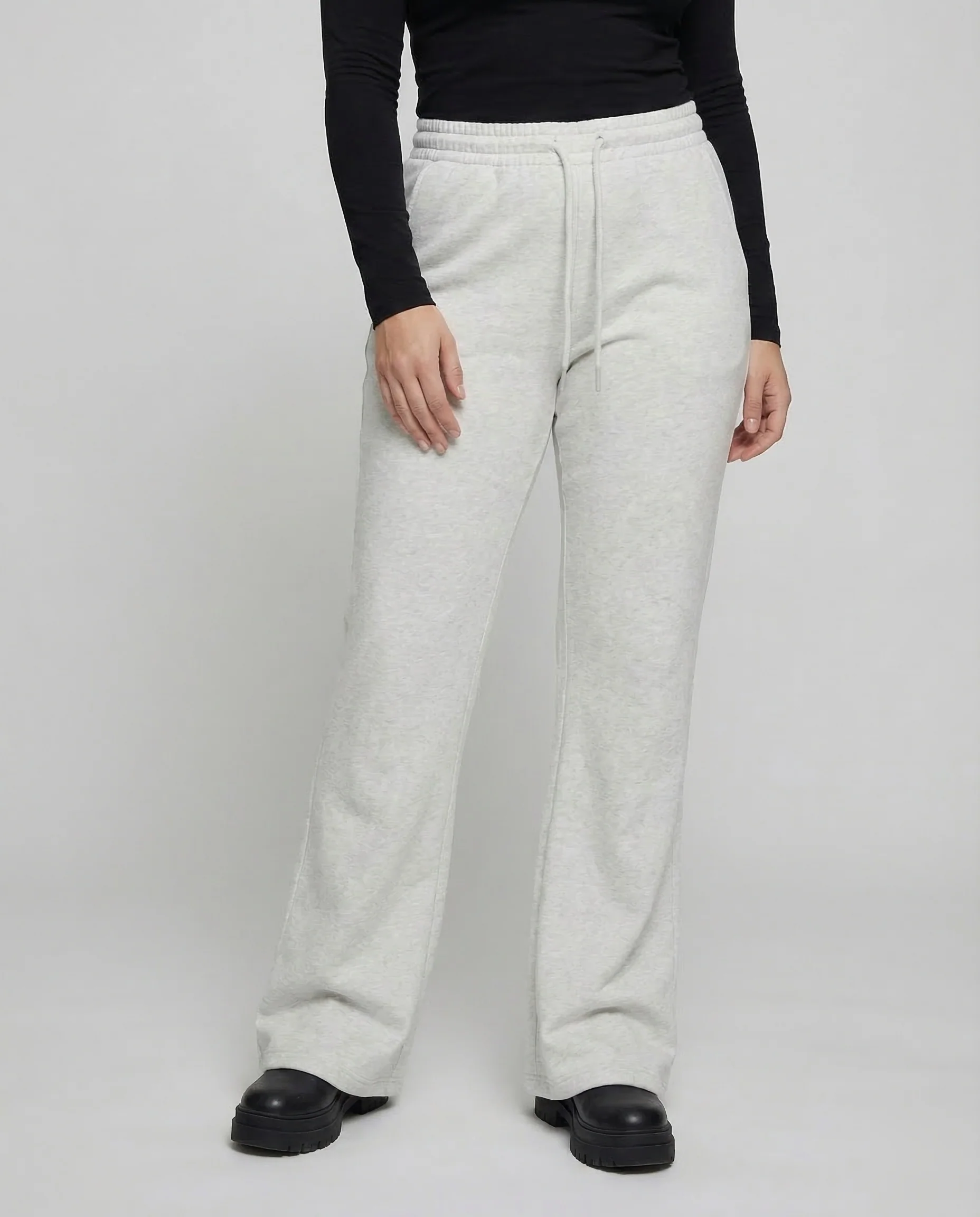 Damen Jogginghose Schlag High Waist - Image 2