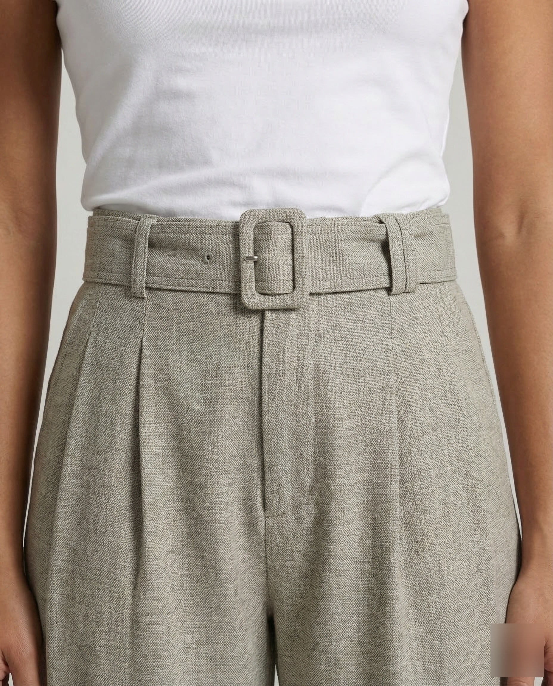 Damen Palazzo Hose Gürtel - Image 3
