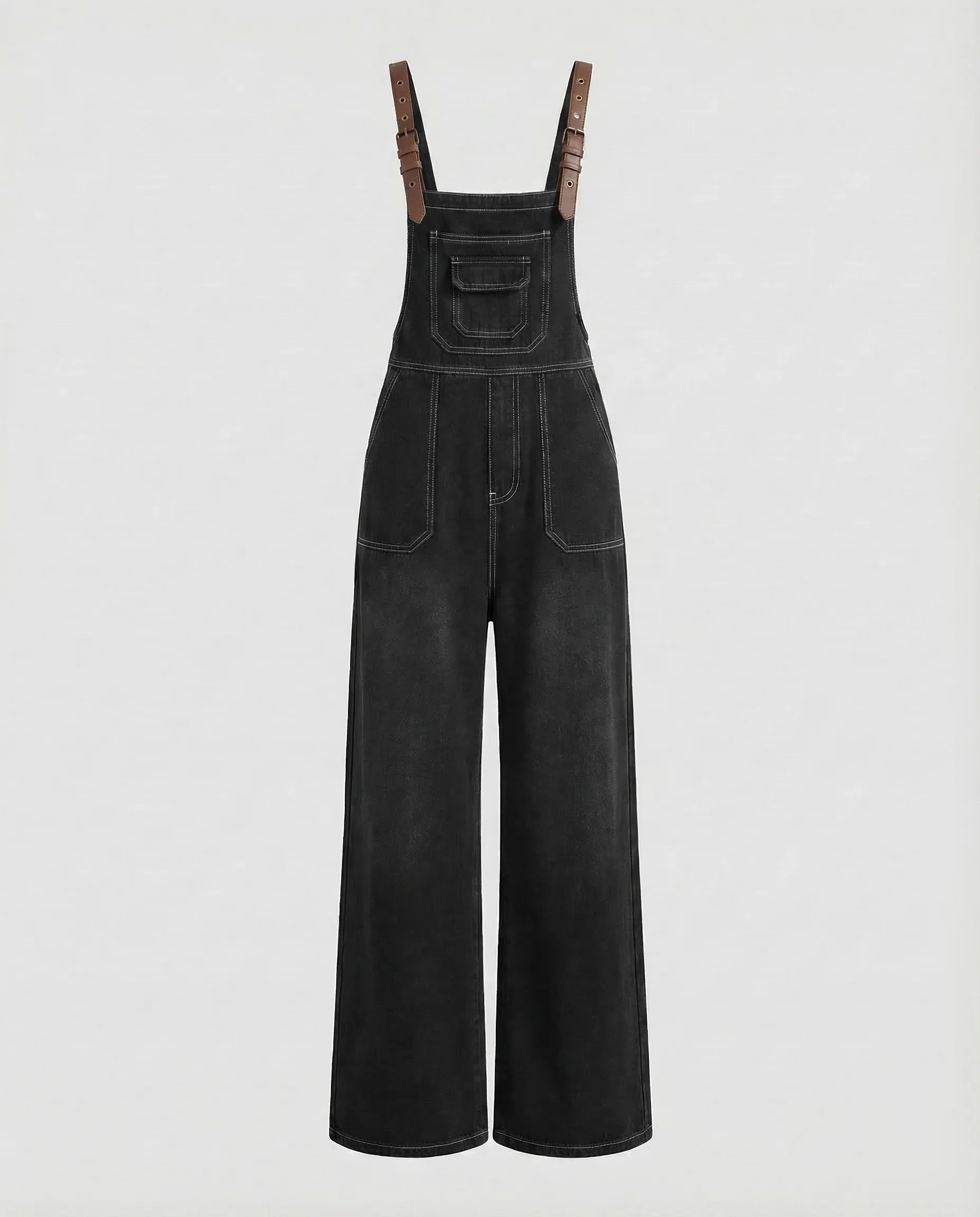 Damen Jeans Latzhose Cargo - Image 5