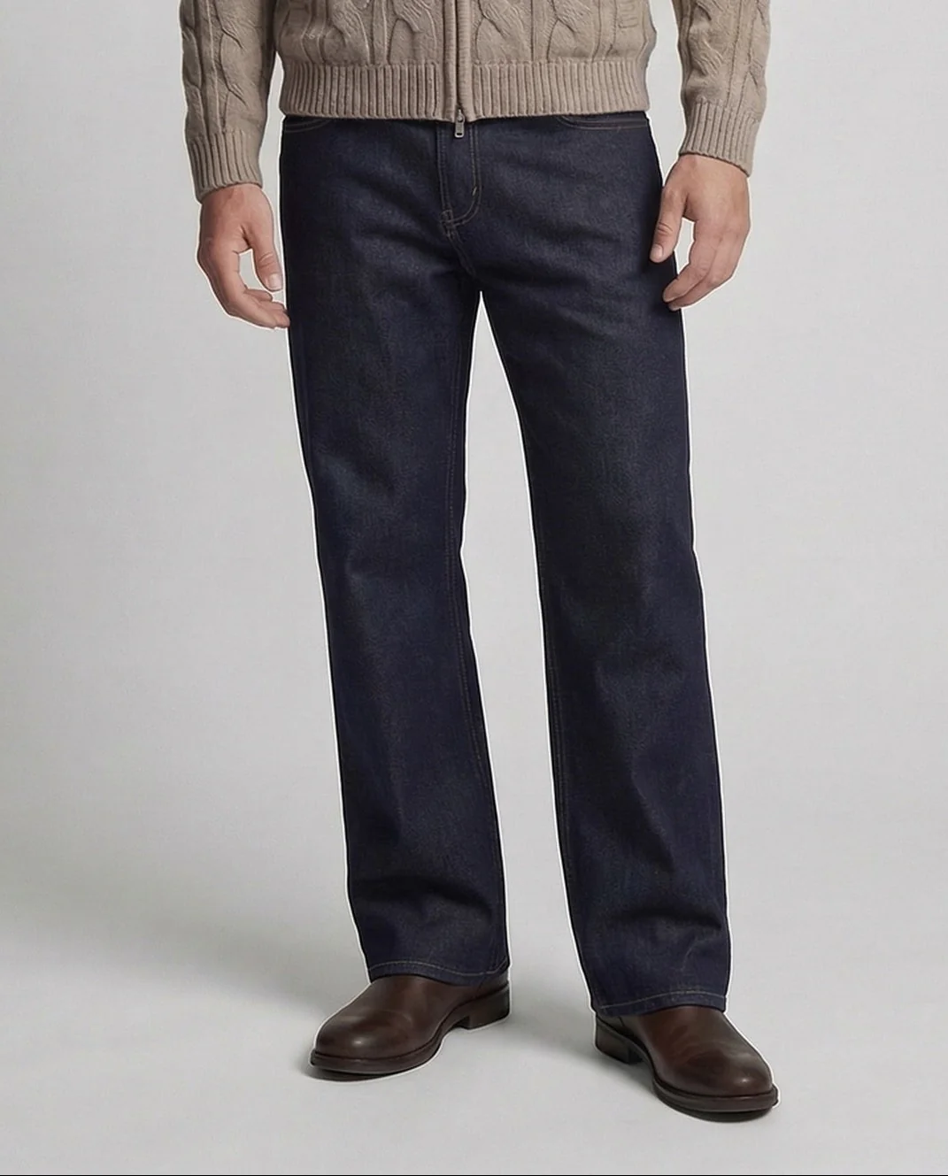 Damen Jeans Weit High Waist - Image 2