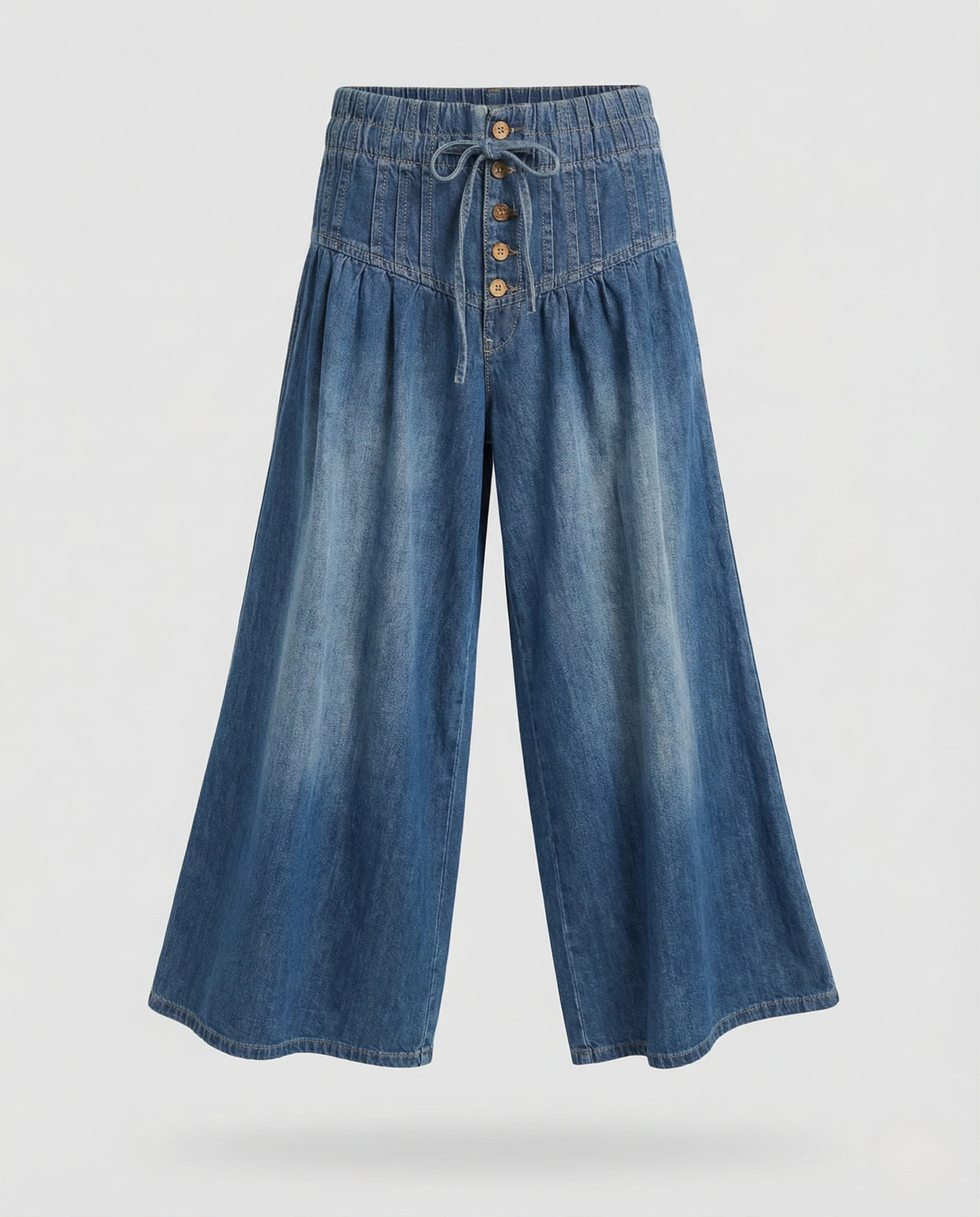 Jeans Culotte Damen High Waist - Image 5