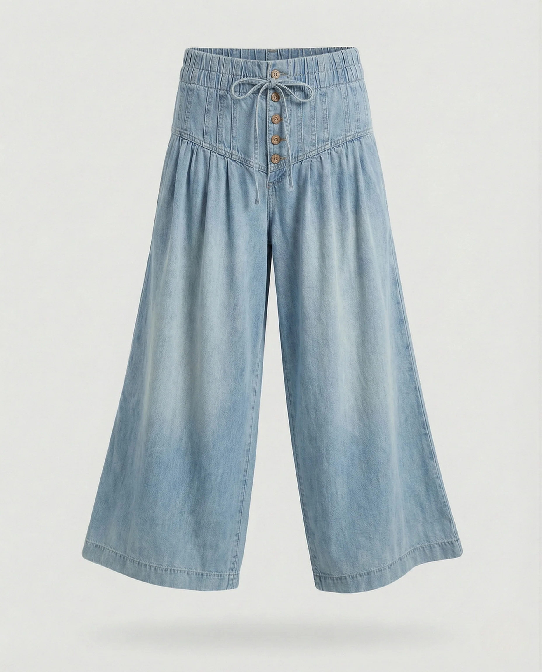 Jeans Culotte Damen High Waist - Image 7