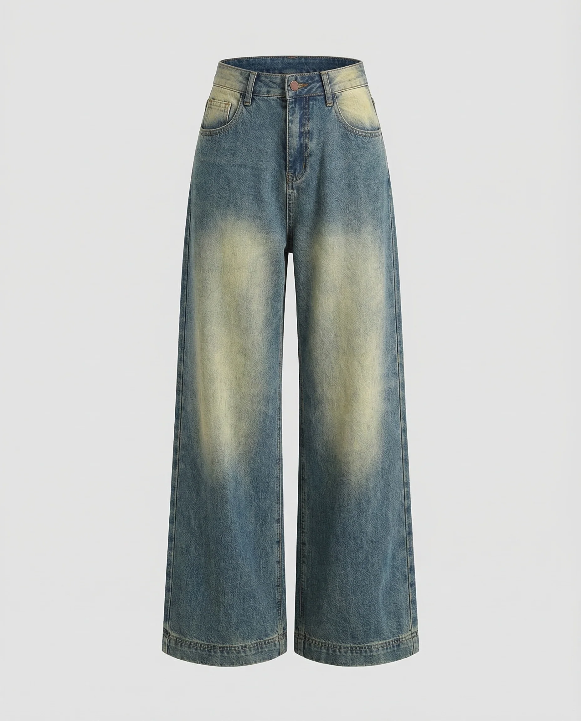 Damen Schlagjeans High Waist Denim - Image 5