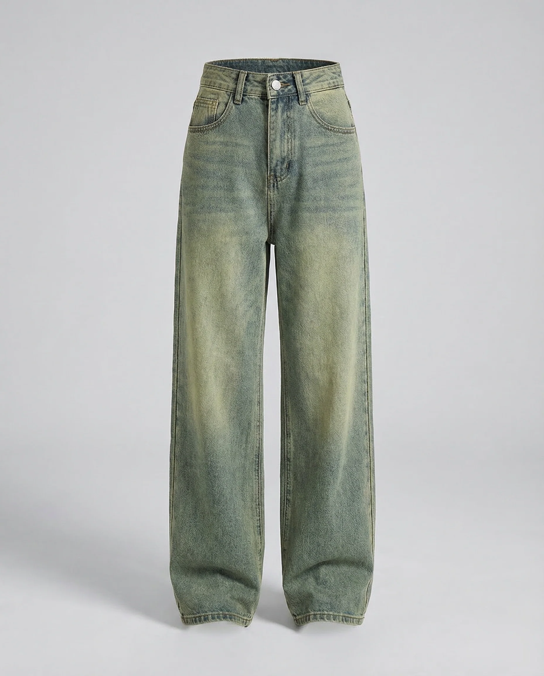 Damen Baggy Jeans Retro - Image 4