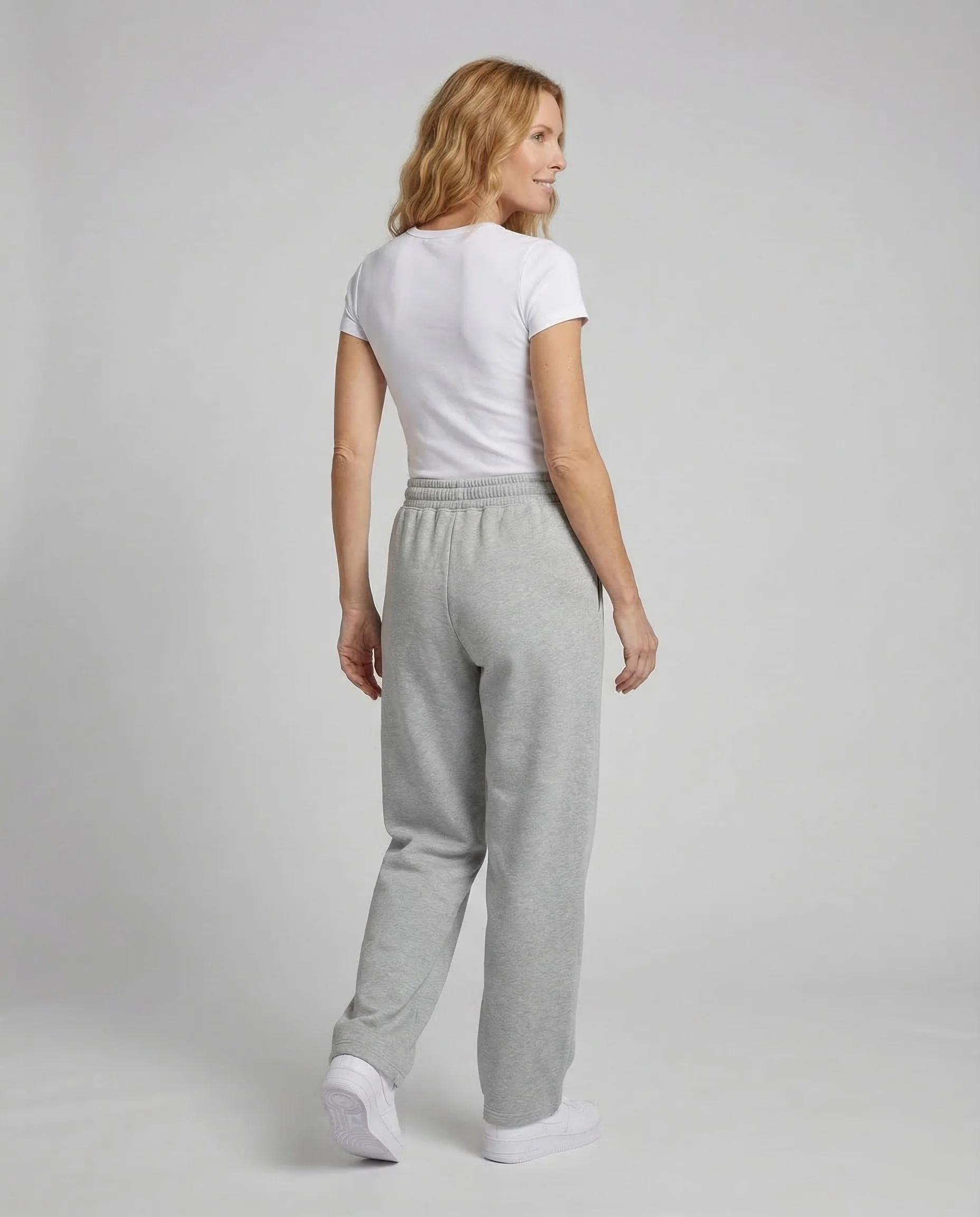 Damen Jogginghose Weit Kordelzug - Image 4