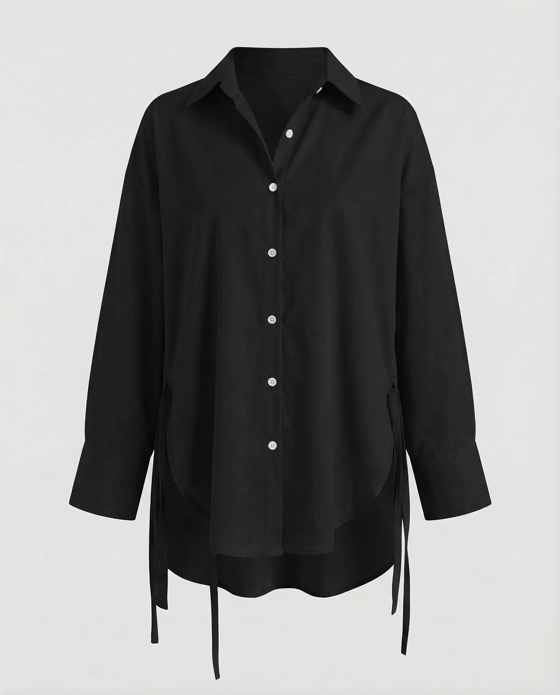 Damen Tunika Bluse Weit mit Print - Image 11