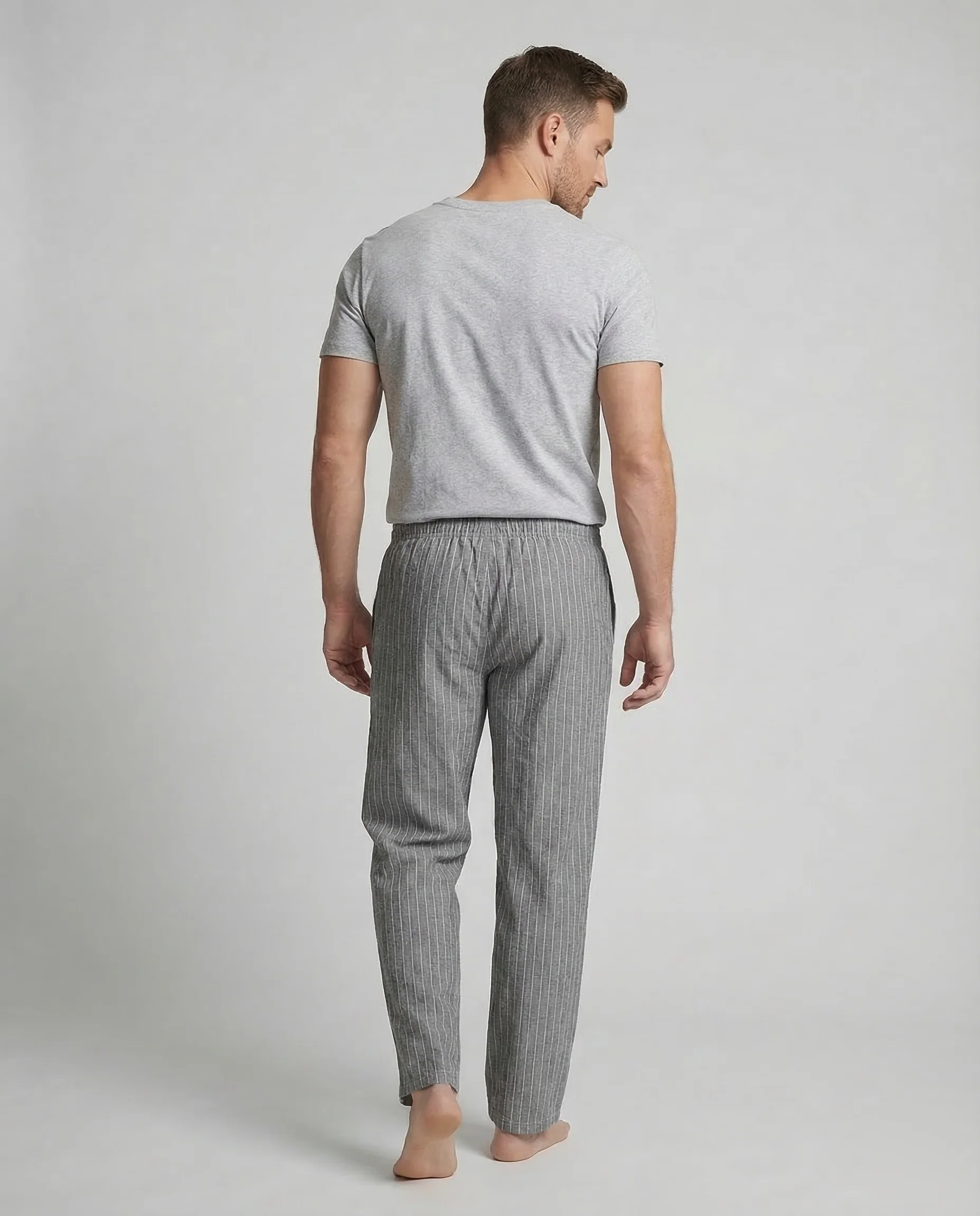 Leinenhose Damen Weit - Image 4