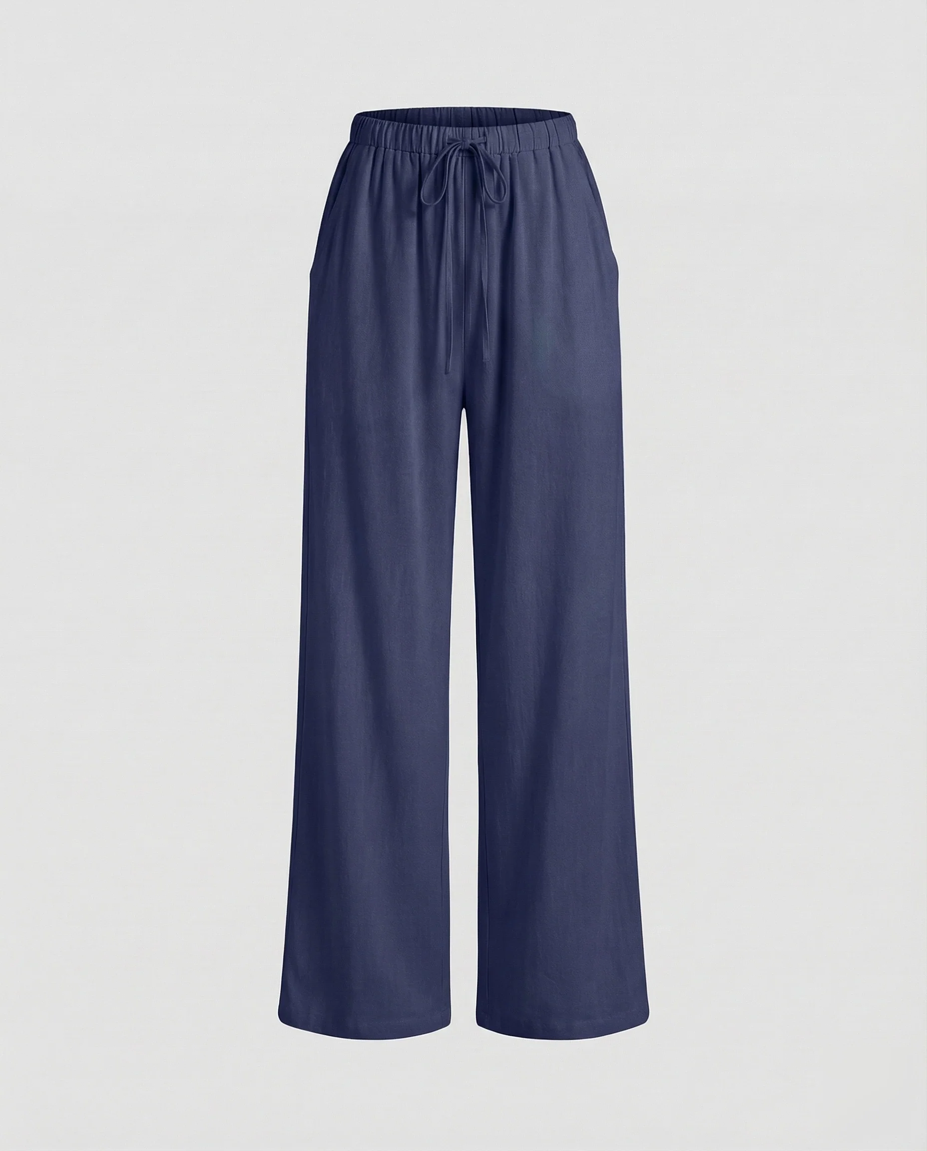 Damen Leinenhose Elastikbund - Image 12